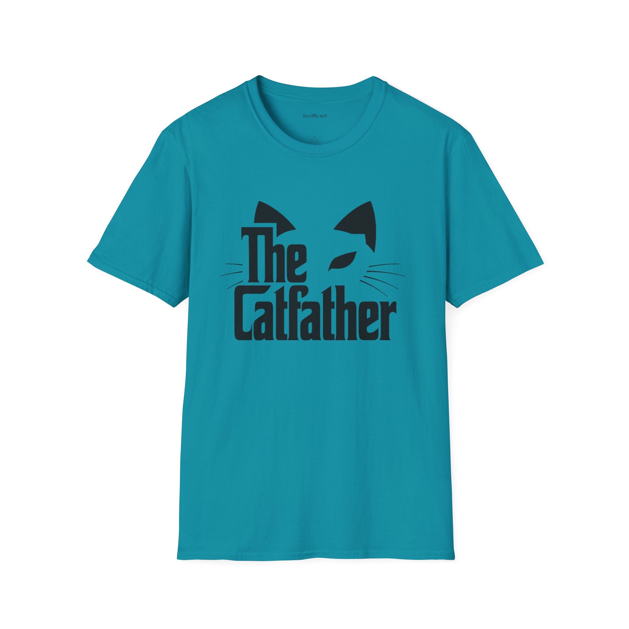 The Catfather 1 Unisex Softstyle T-Shirt 100% Cotton Graphic