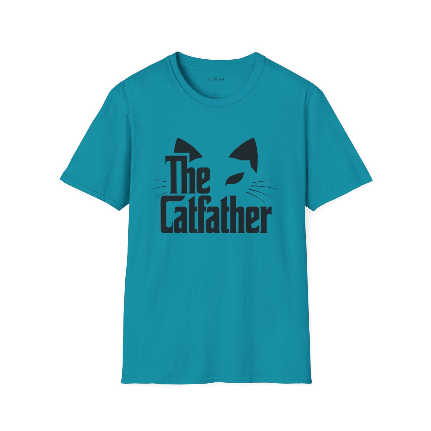 The Catfather 1 Unisex Softstyle T-Shirt 100% Cotton Graphic