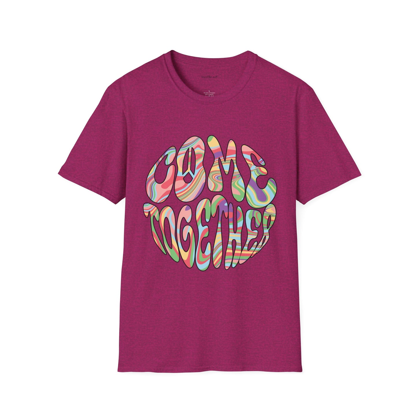 Come Together - Unisex Softstyle T-Shirt 100% Cotton Graphic