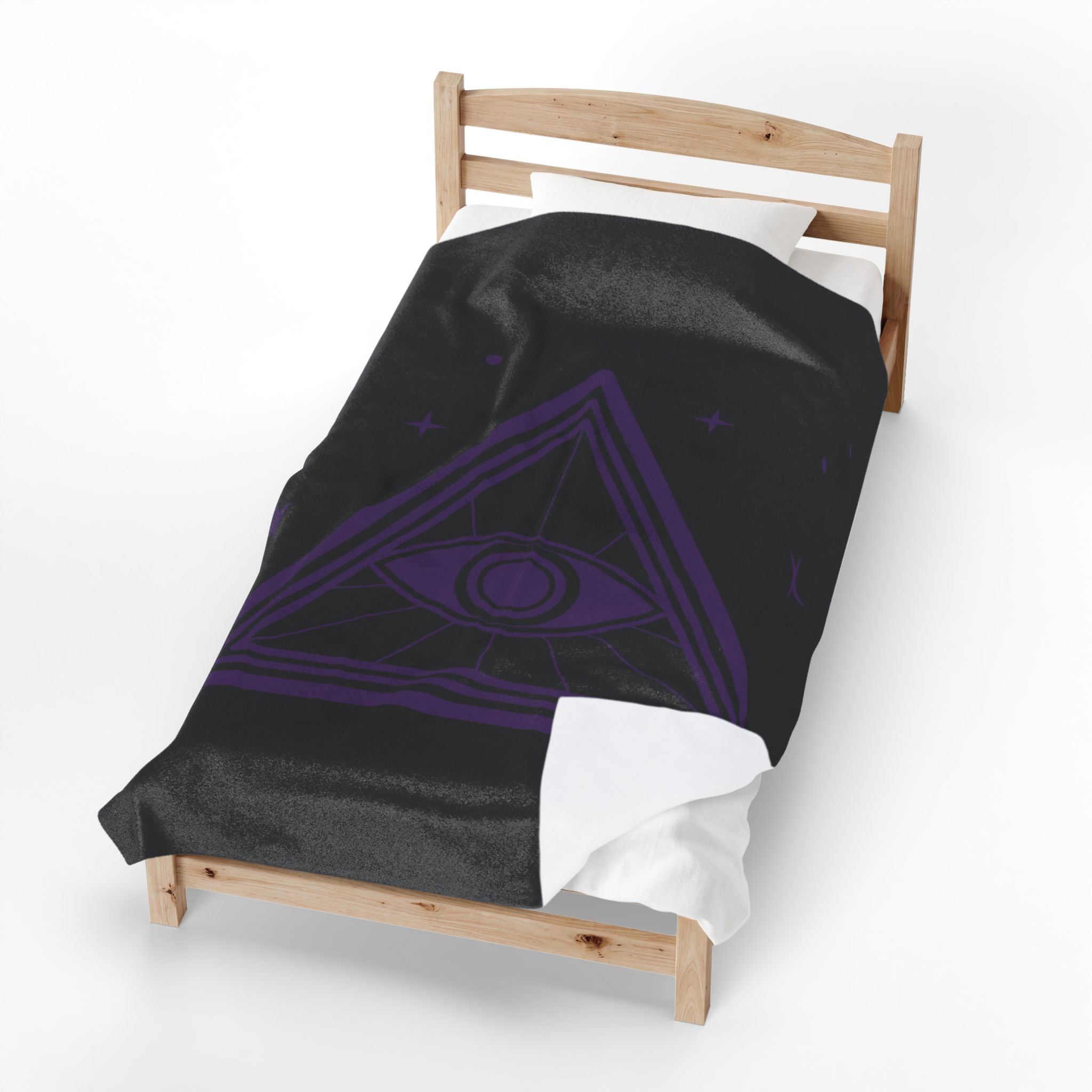 Protective Eye Velveteen Plush Blanket