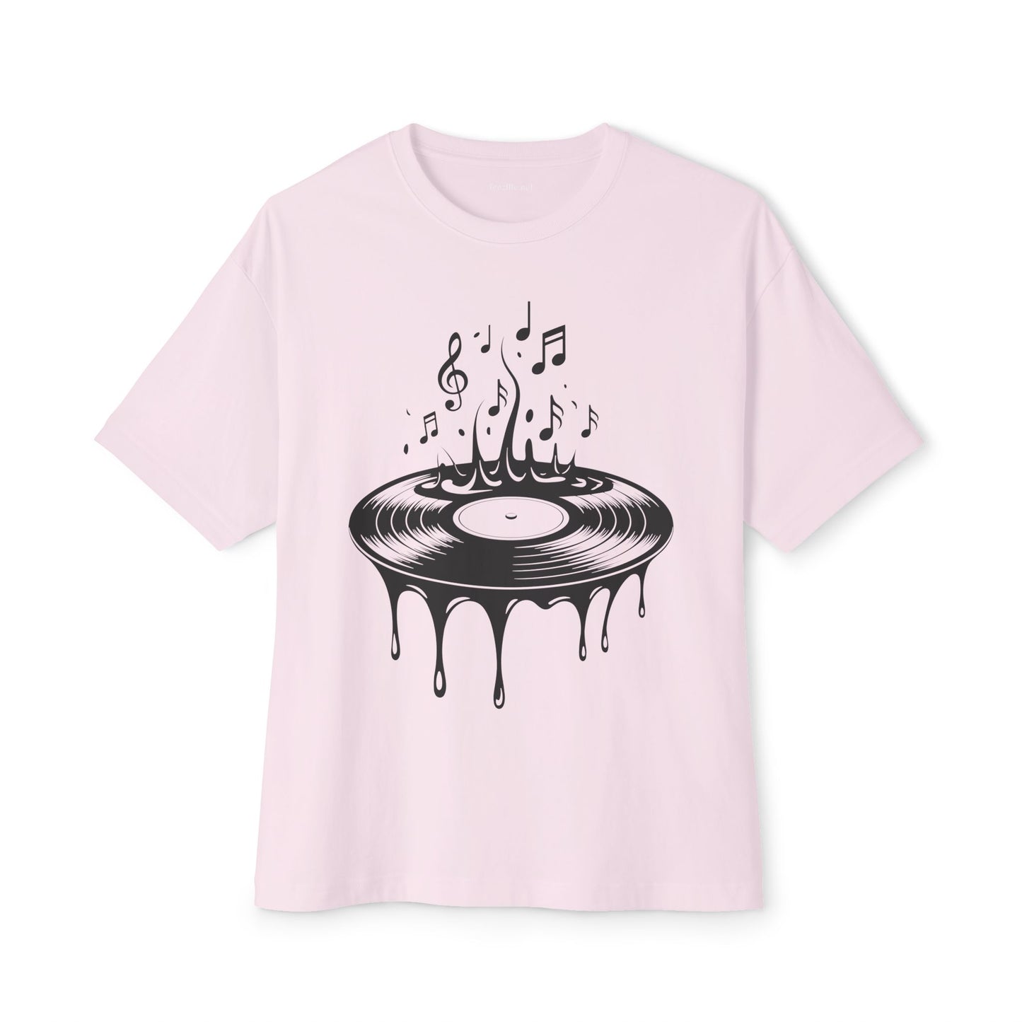 Spinning Vinyl (1) Unisex Oversized Boxy Tee