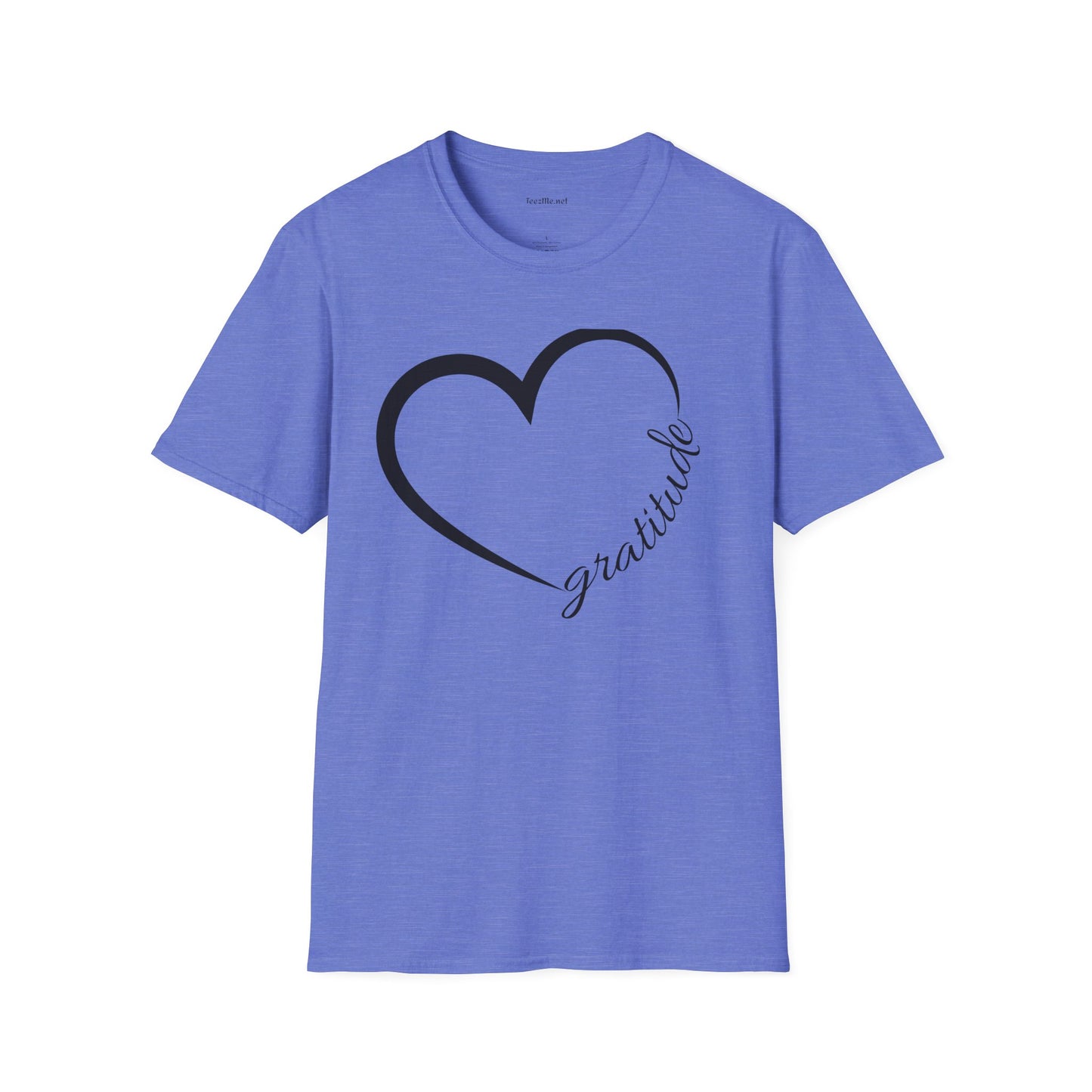 Gratitude Unisex Softstyle T-Shirt 100% Cotton Graphic