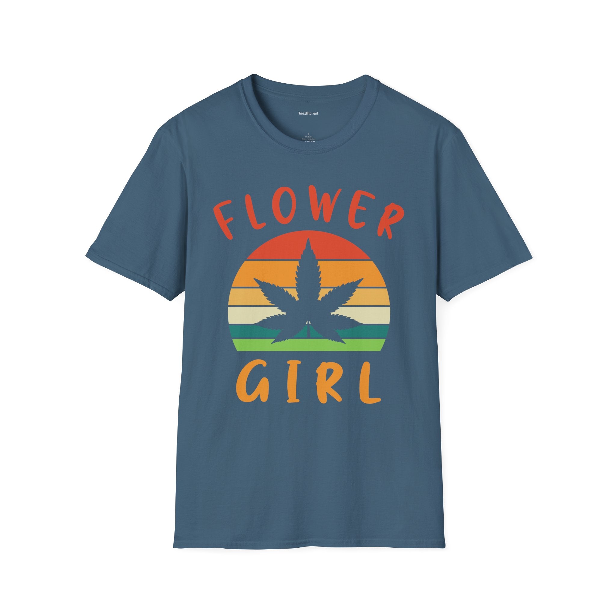 Flower Girl 420 Unisex Softstyle T-Shirt 100% Cotton Graphic