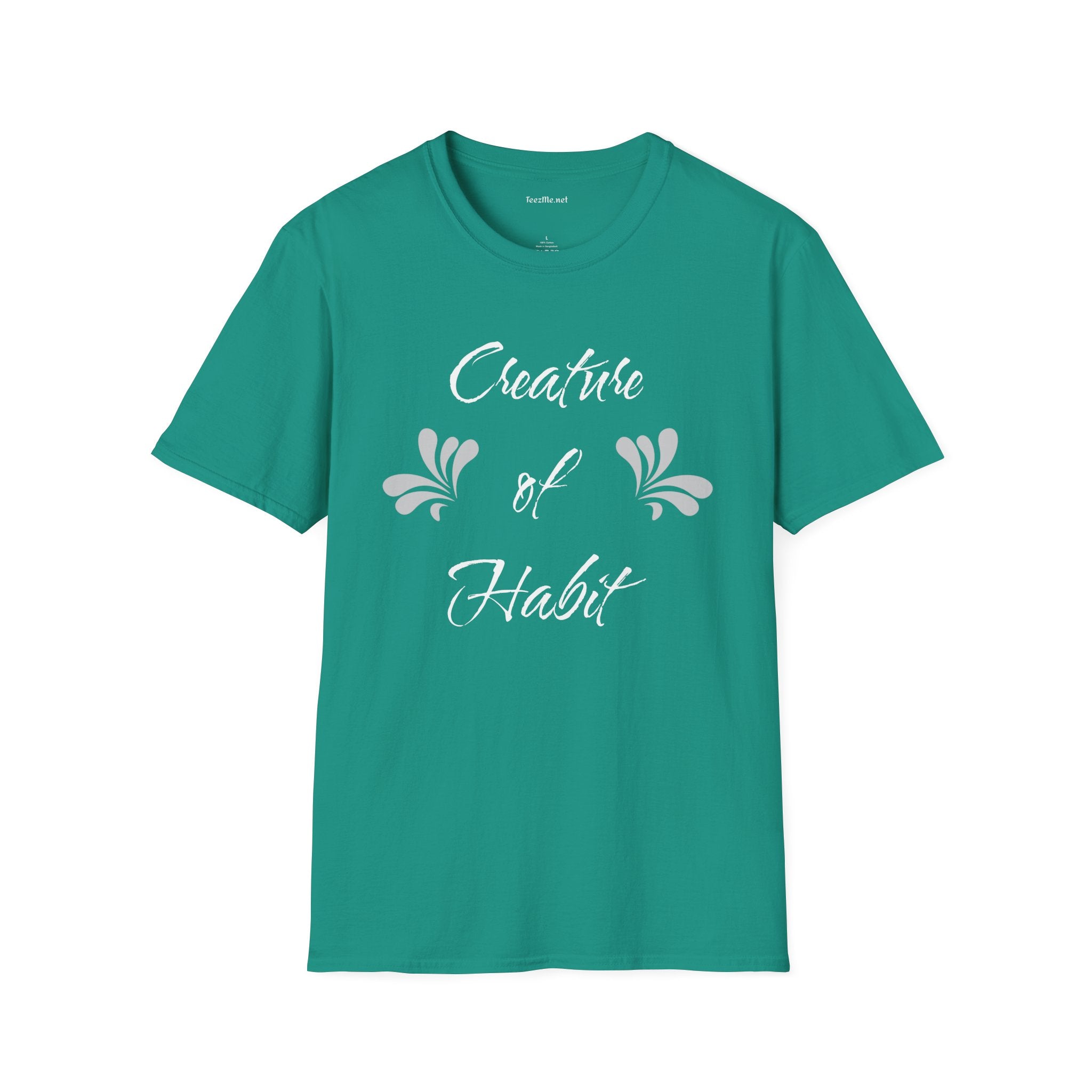 Creature of Habit - Unisex Softstyle T-Shirt 100% Cotton Graphic