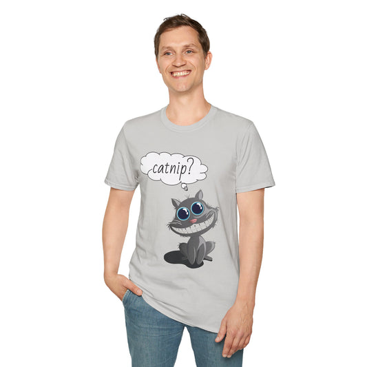 Catnip? - Unisex Softstyle T-Shirt 100% Cotton Graphic
