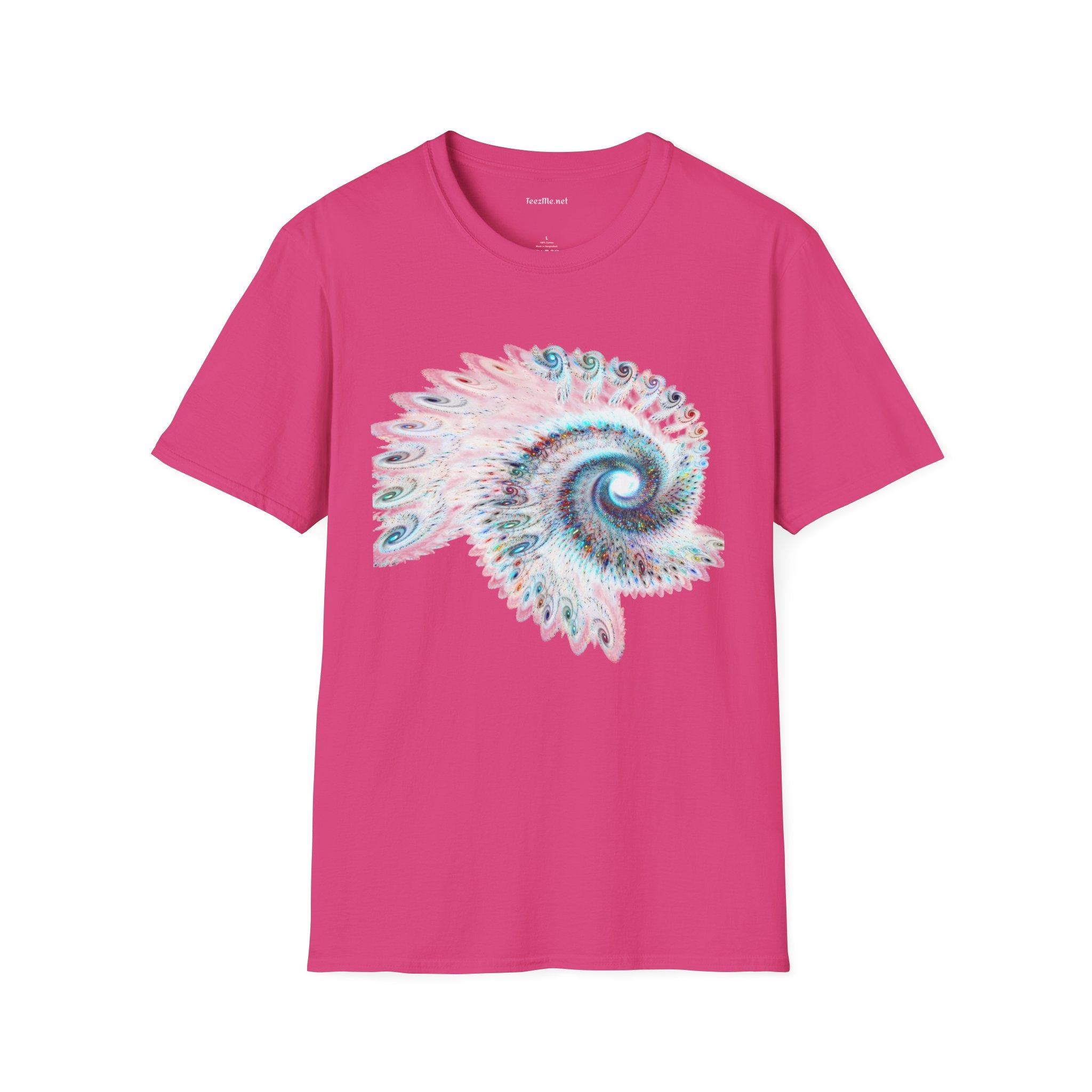 Abstract Spiral - Unisex  Softstyle T-Shirt 100% Cotton Graphic