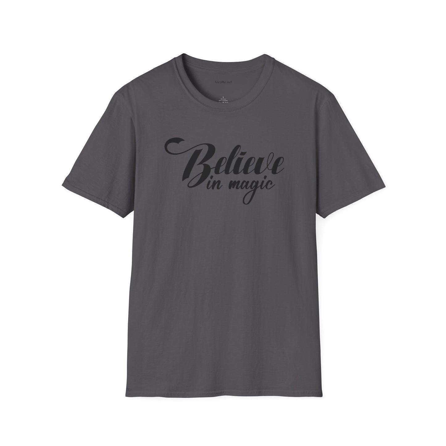 Believe in Magic Unisex Softstyle T-Shirt 100% Cotton Graphic