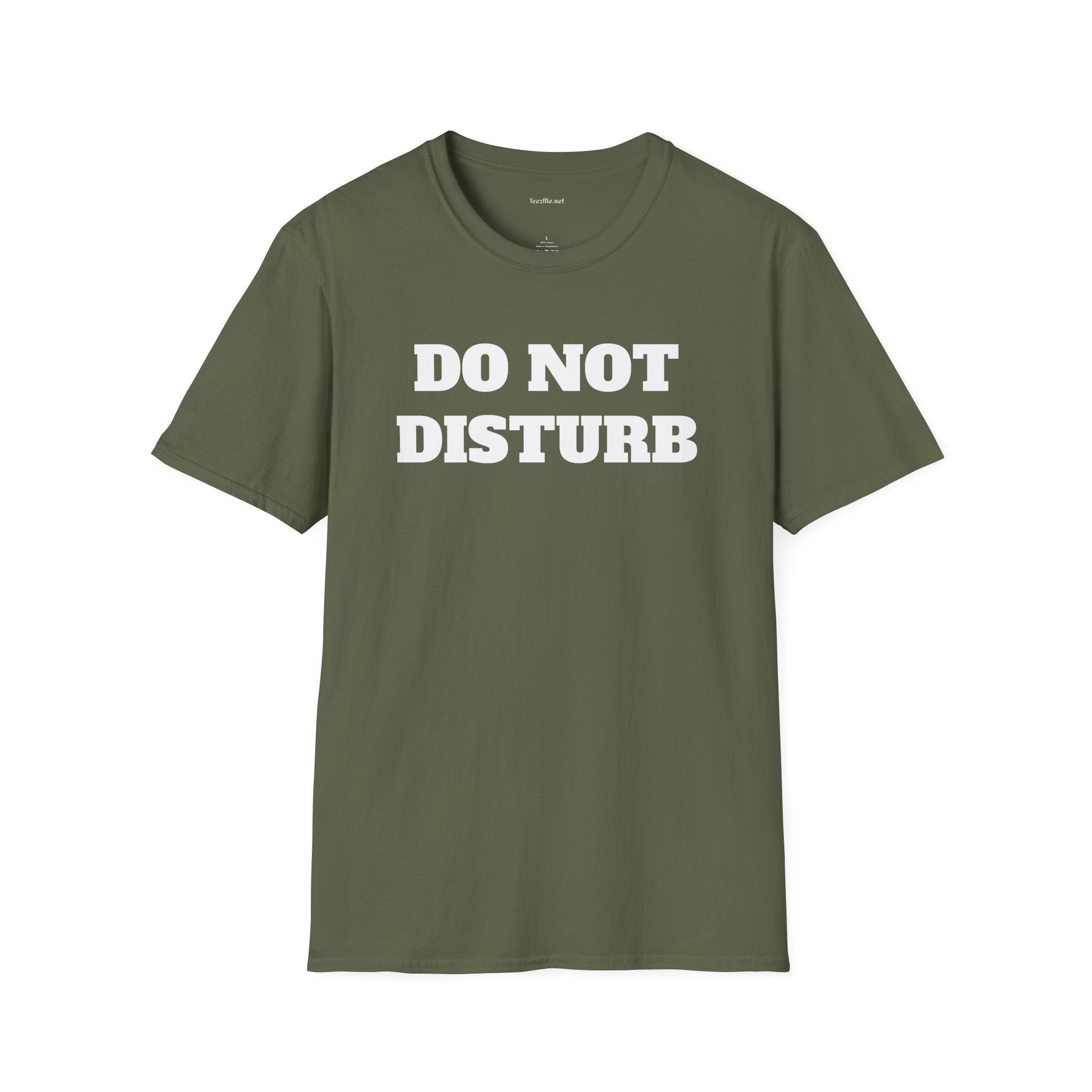 DO NOT DISTURB - Unisex Softstyle T-Shirt 100% Cotton Graphic