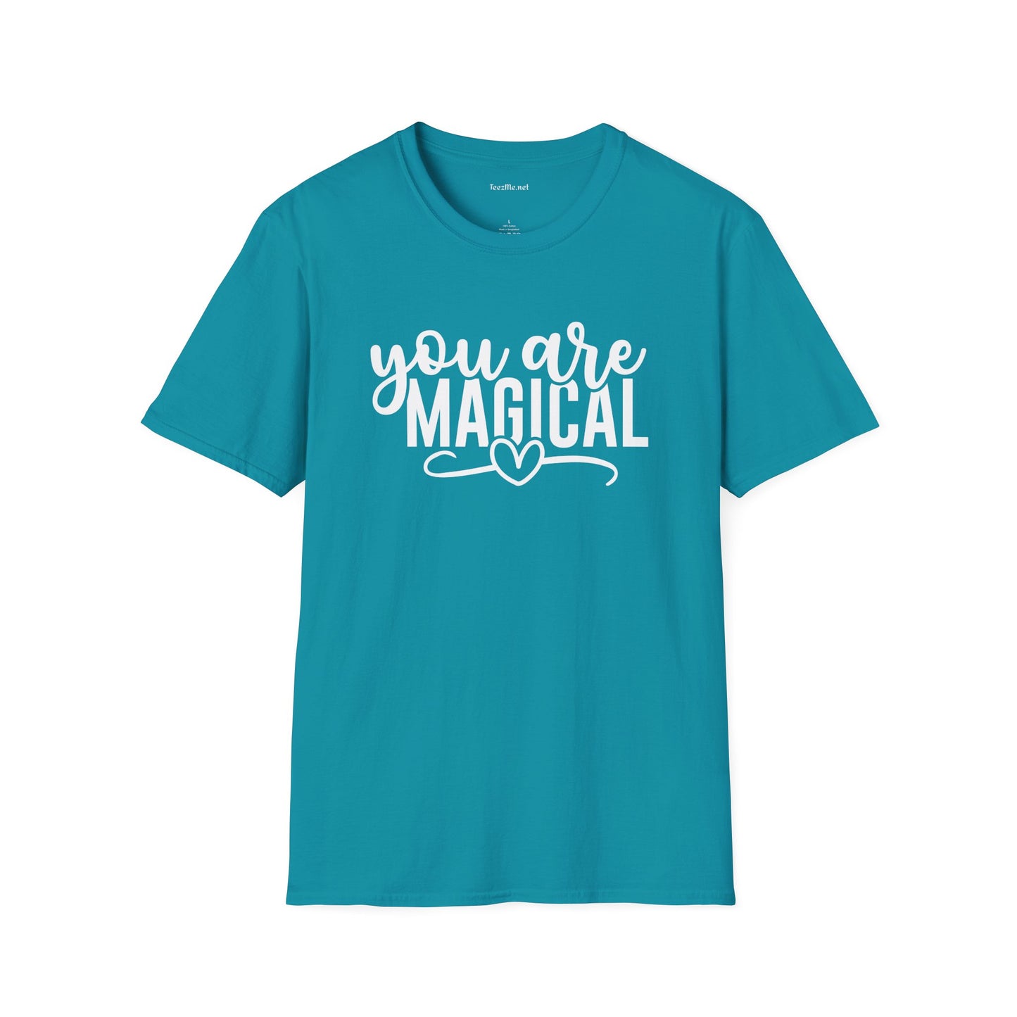 You are Magical (white text) Unisex Softstyle T-Shirt 100% Cotton Graphic