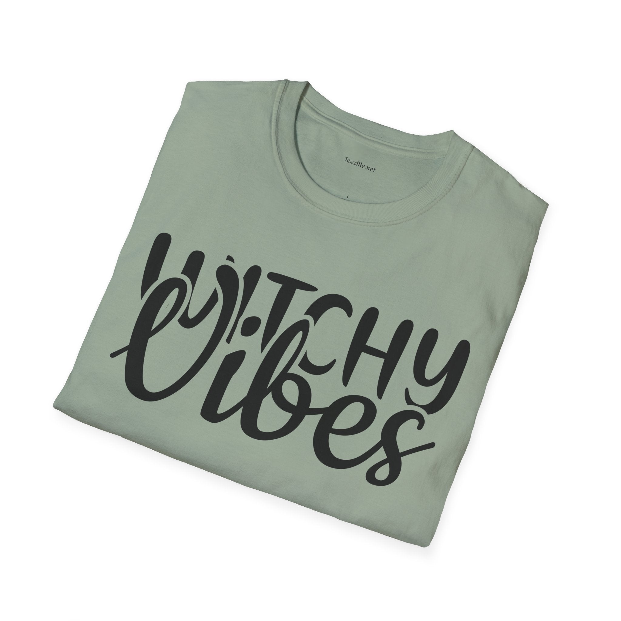 Witchy Vibes T-Shirt — Graphic Tee for Spooky, Mystical Style