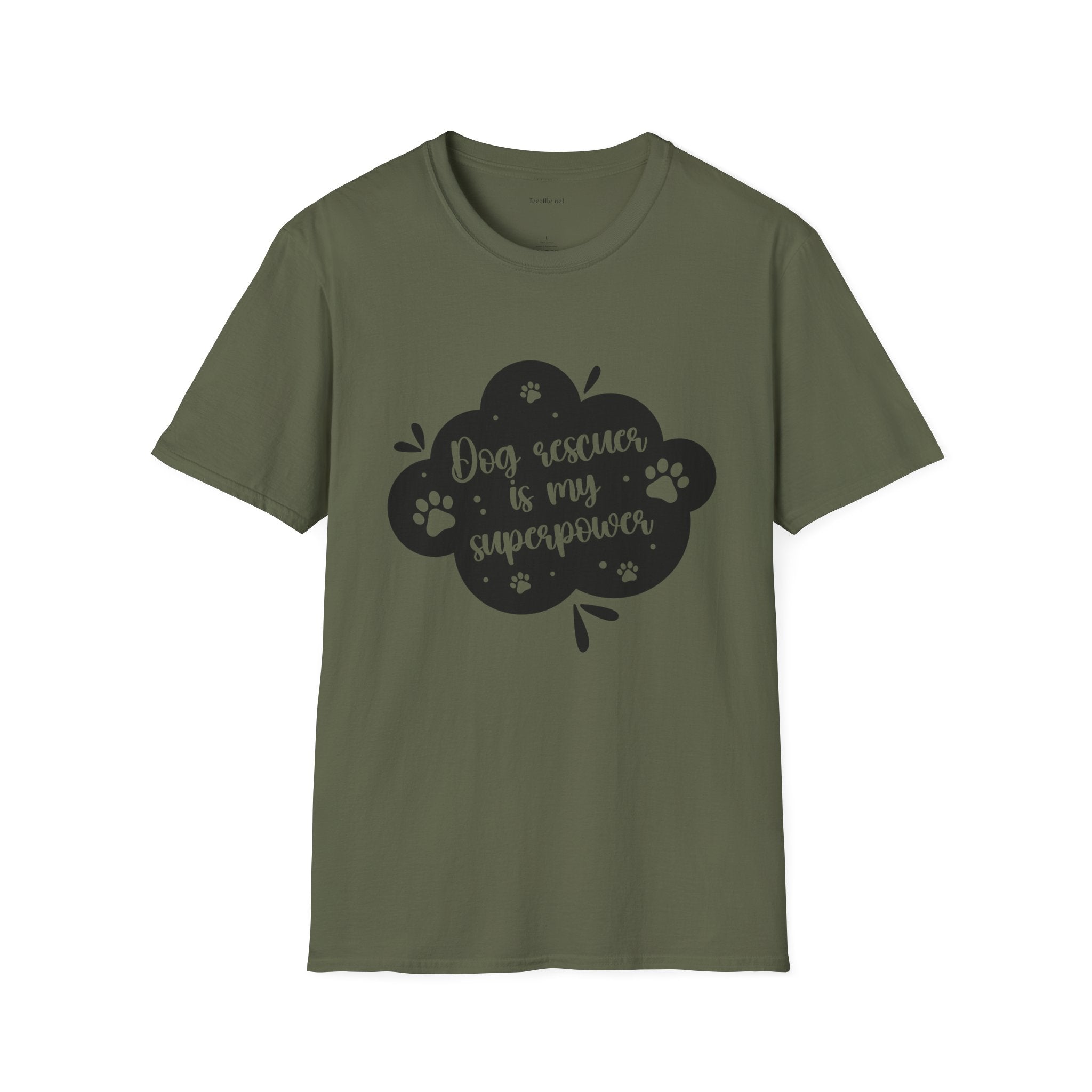 Dog Rescuer Is My Superpower T‑Shirt