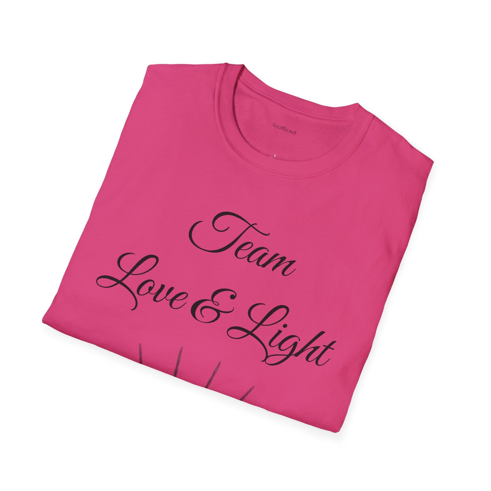 Team Love & Light - Unisex Softstyle T-Shirt 100% Cotton Graphic