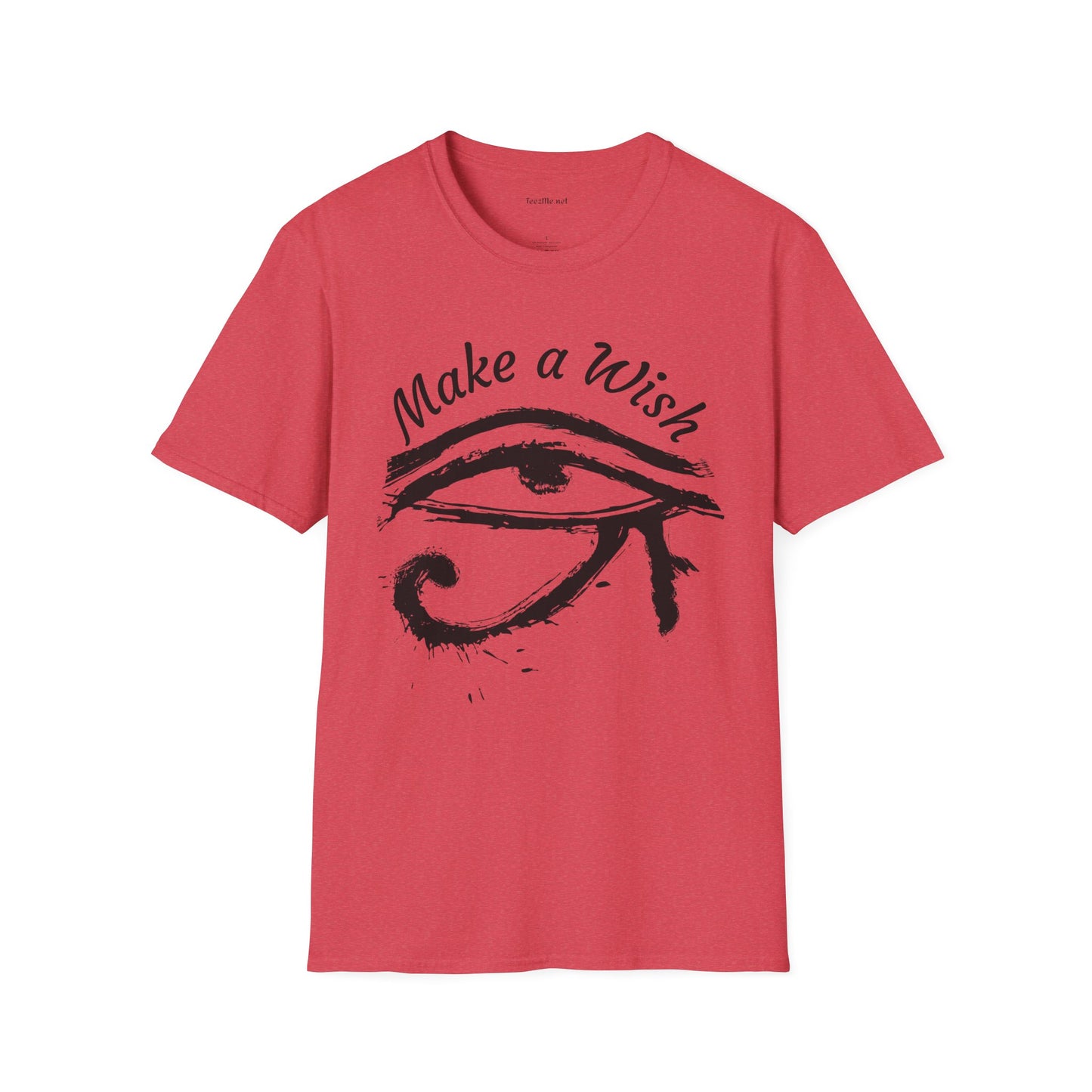 Make a Wish Eye of Horus Unisex Softstyle T-Shirt 100% Cotton
