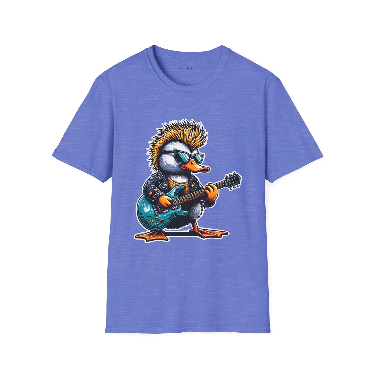 Rockn' Duck Unisex Softstyle T-Shirt 100% Cotton Graphic