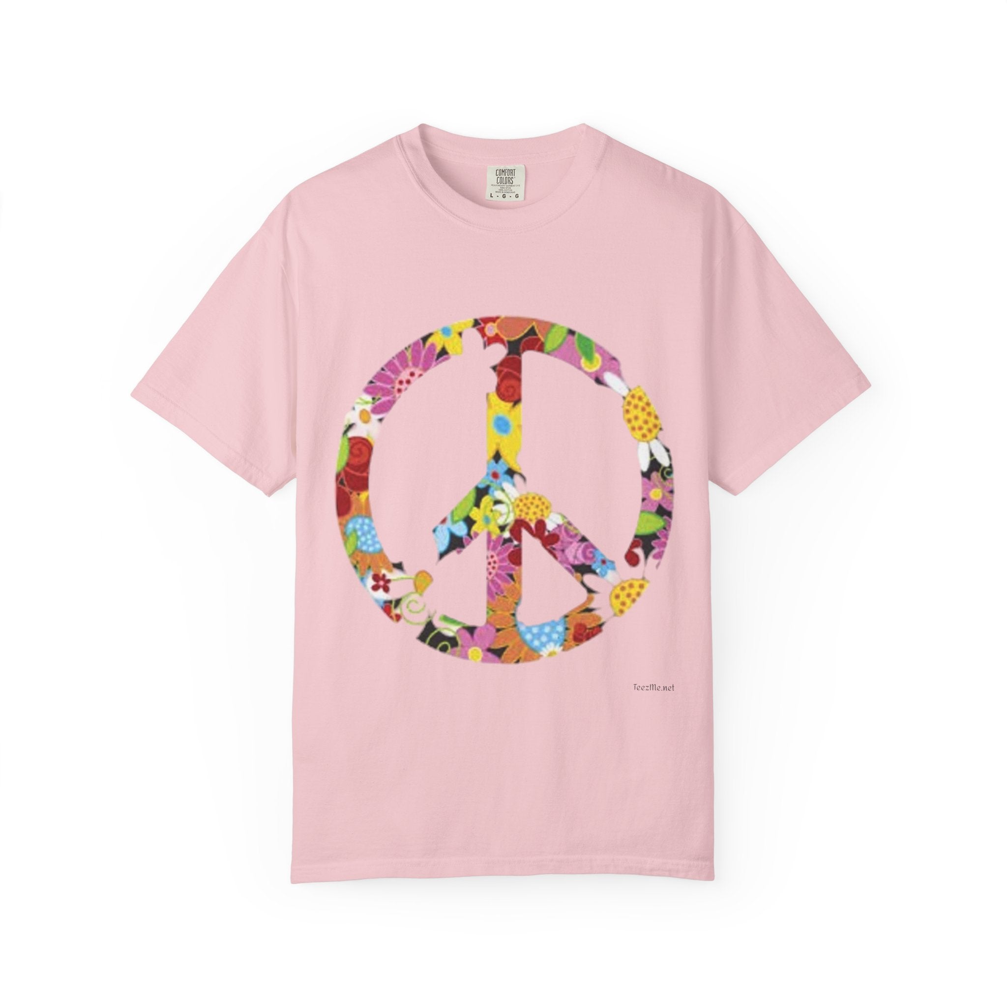 Peace Sign Unisex Garment-Dyed T-shirt