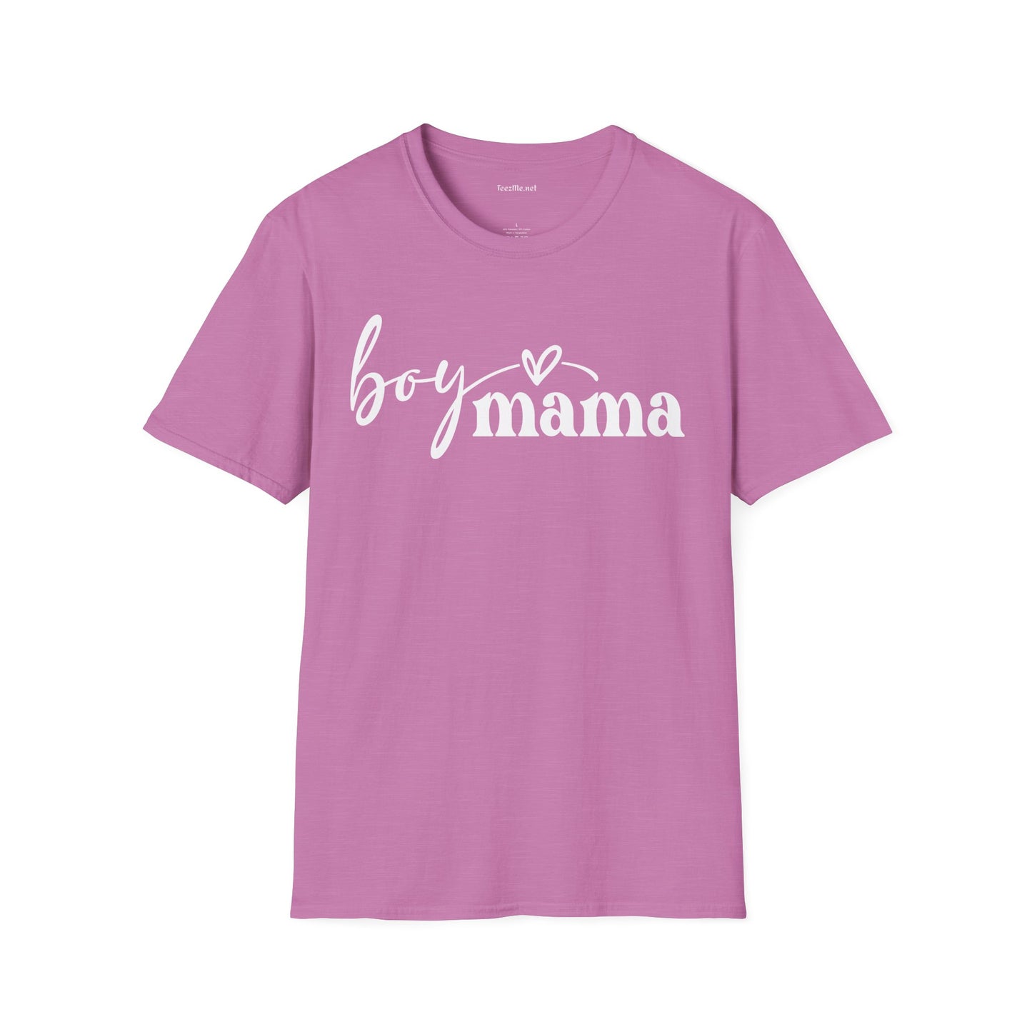 Boy Mama 01 Unisex SoftStyle T-Shirt 100% Cotton Graphic