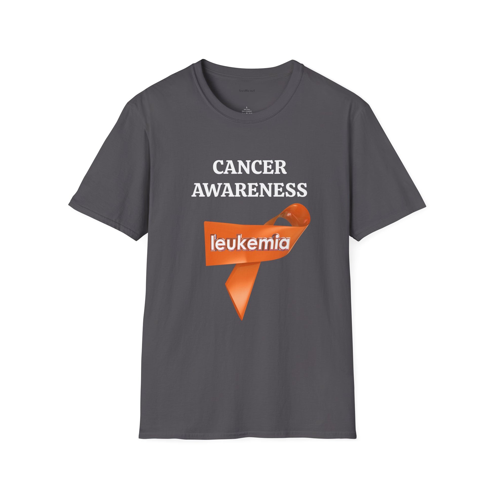 Leukemia Cancer Awareness - Unisex Softstyle T-Shirt 100% Cotton Graphic