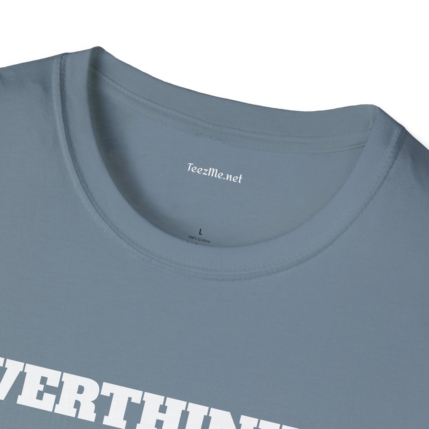 OVERTHINKER - Unisex Softstyle T-Shirt 100% Cotton Graphic