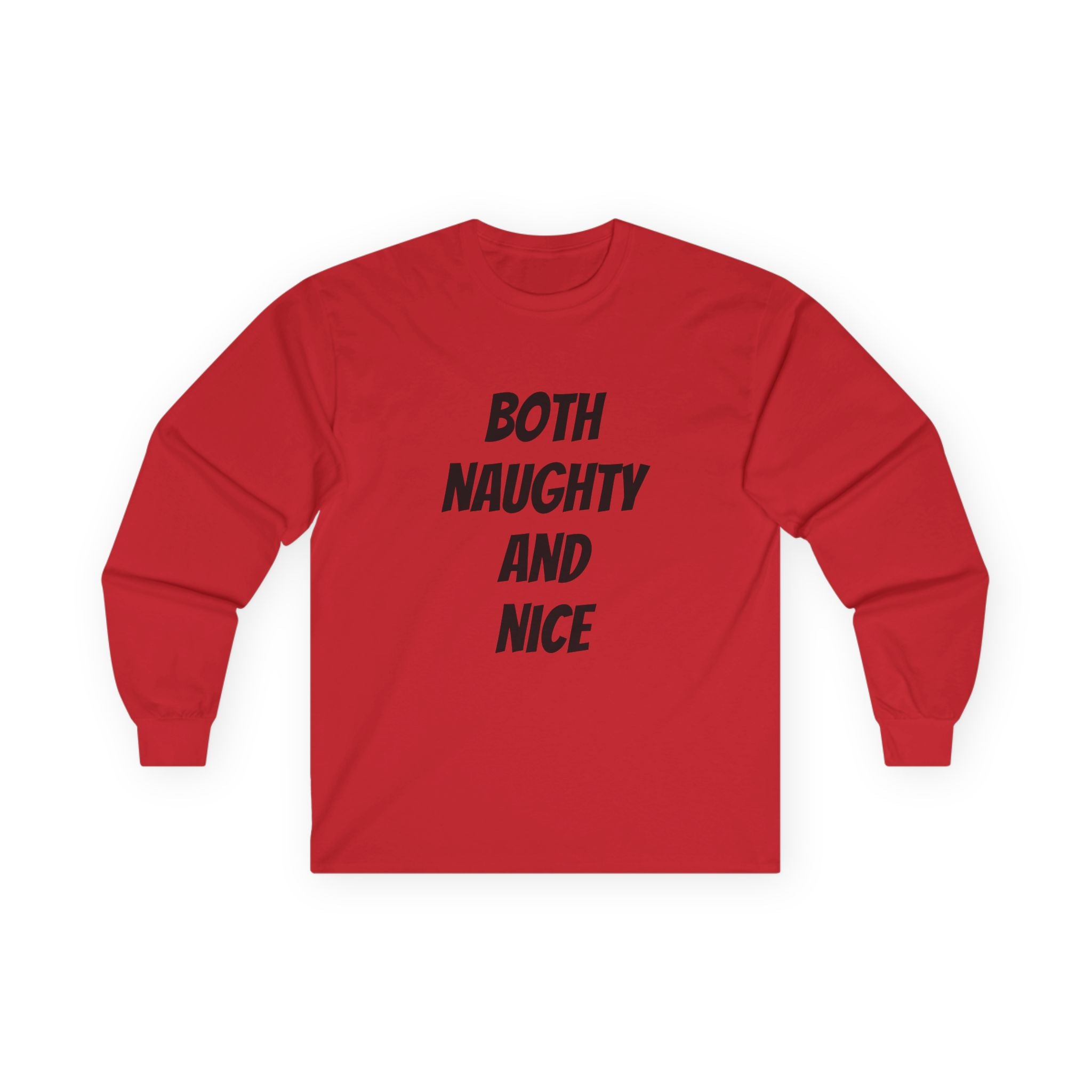 Both Naughty and Nice - Unisex Ultra Cotton Long Sleeve Tee