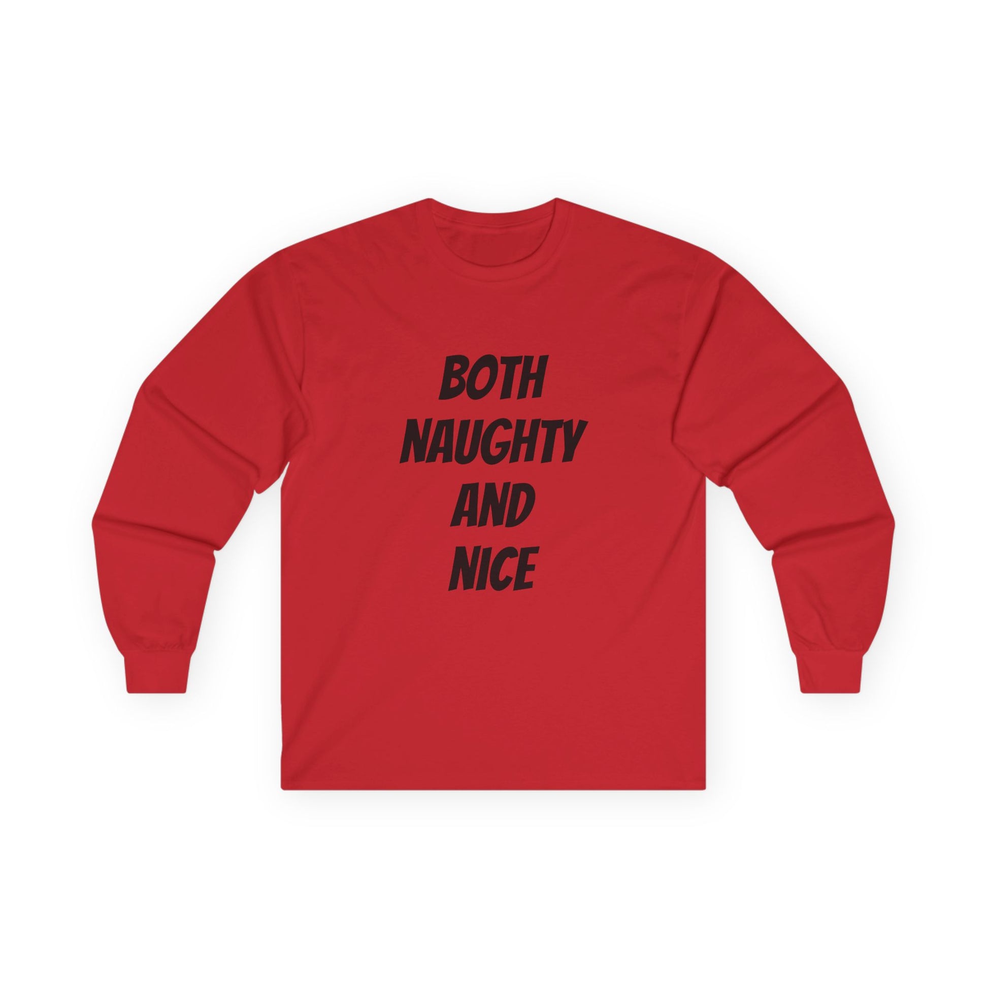 Both Naughty and Nice - Unisex Ultra Cotton Long Sleeve Tee