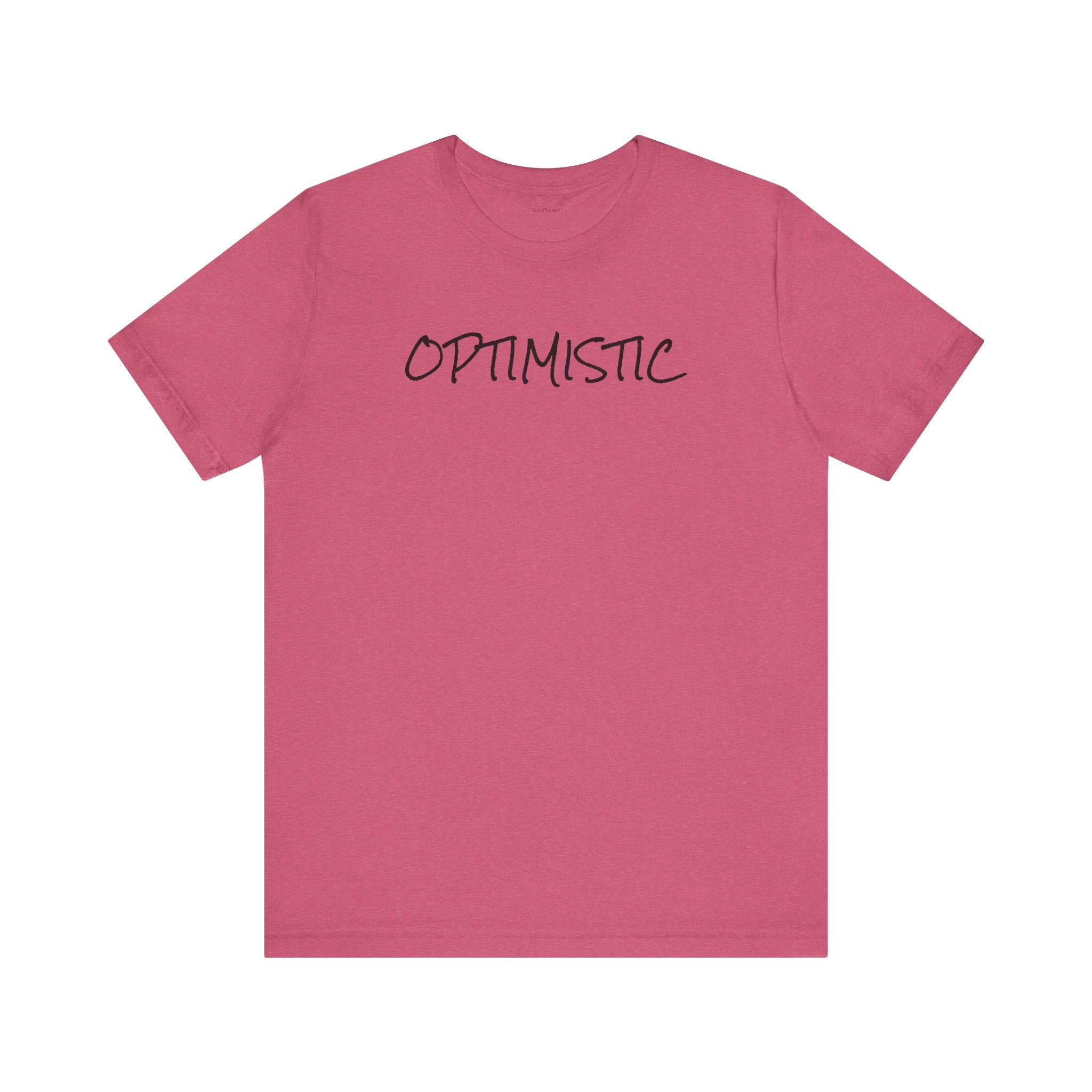 OPTIMISTIC - Unisex Jersey Short Sleeve Tee