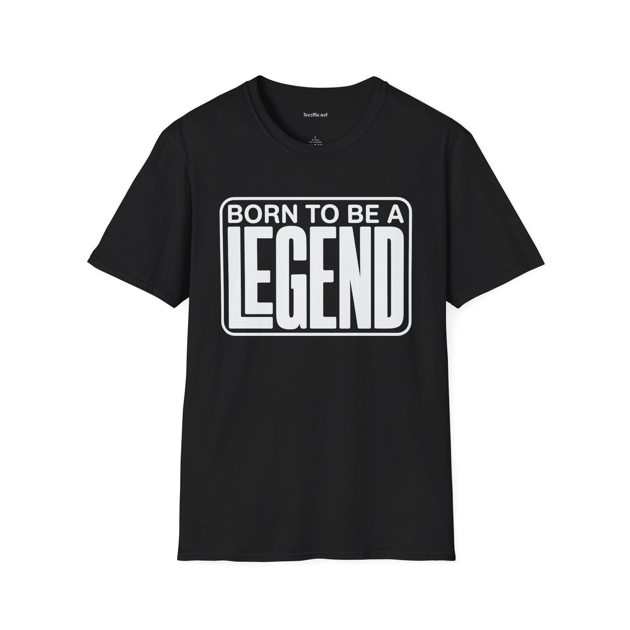 Be A Legend Unisex SoftStyle T-Shirt 100% Cotton Graphic