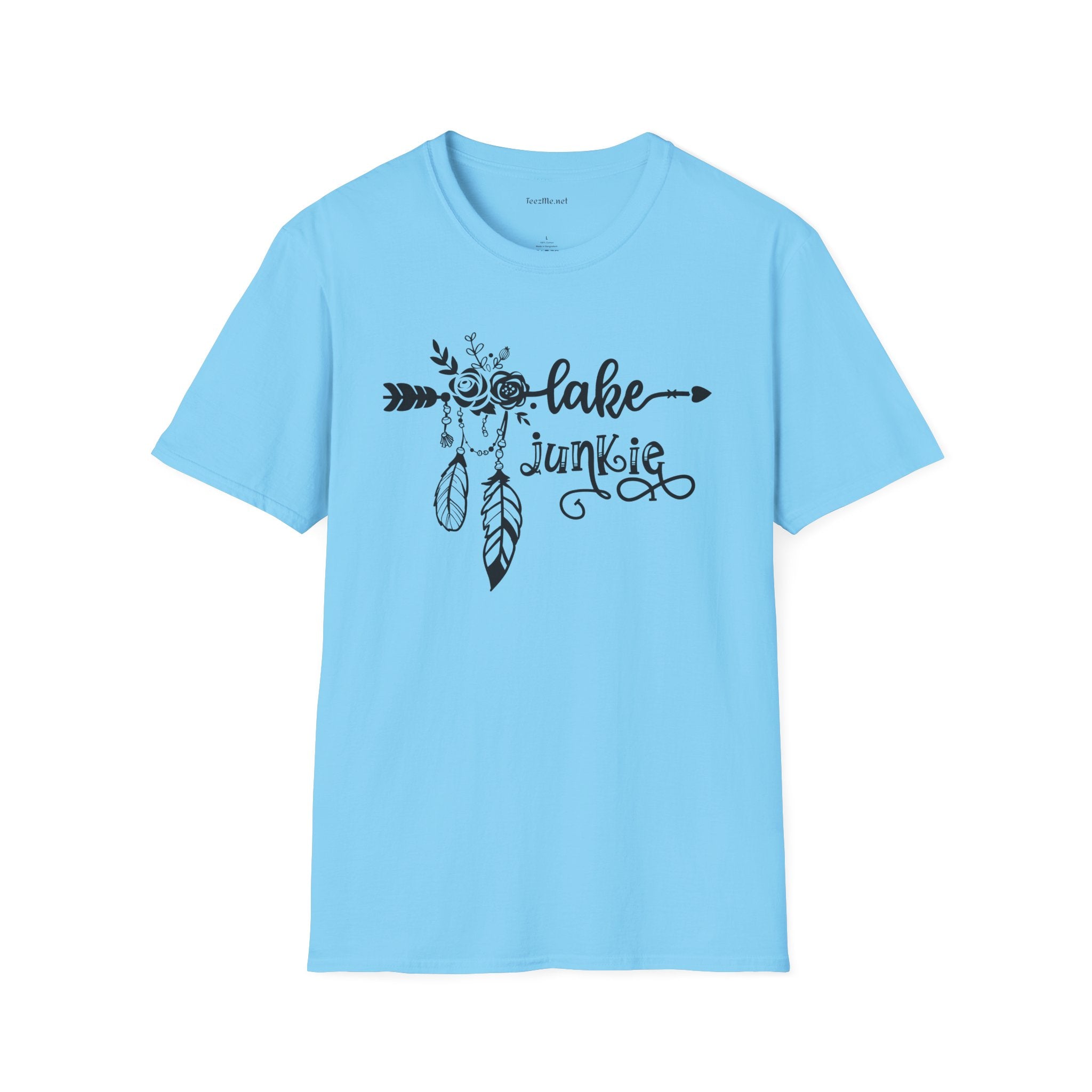 Lake Junkie Unisex Softstyle T-Shirt 100% Cotton Graphic