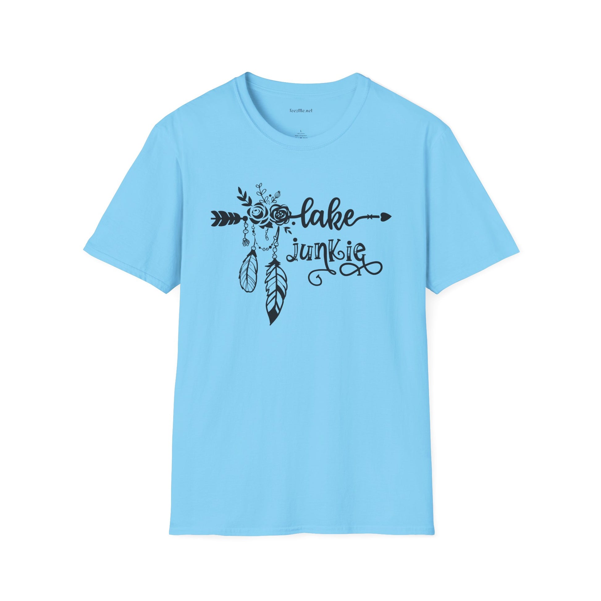 Lake Junkie Unisex Softstyle T-Shirt 100% Cotton Graphic