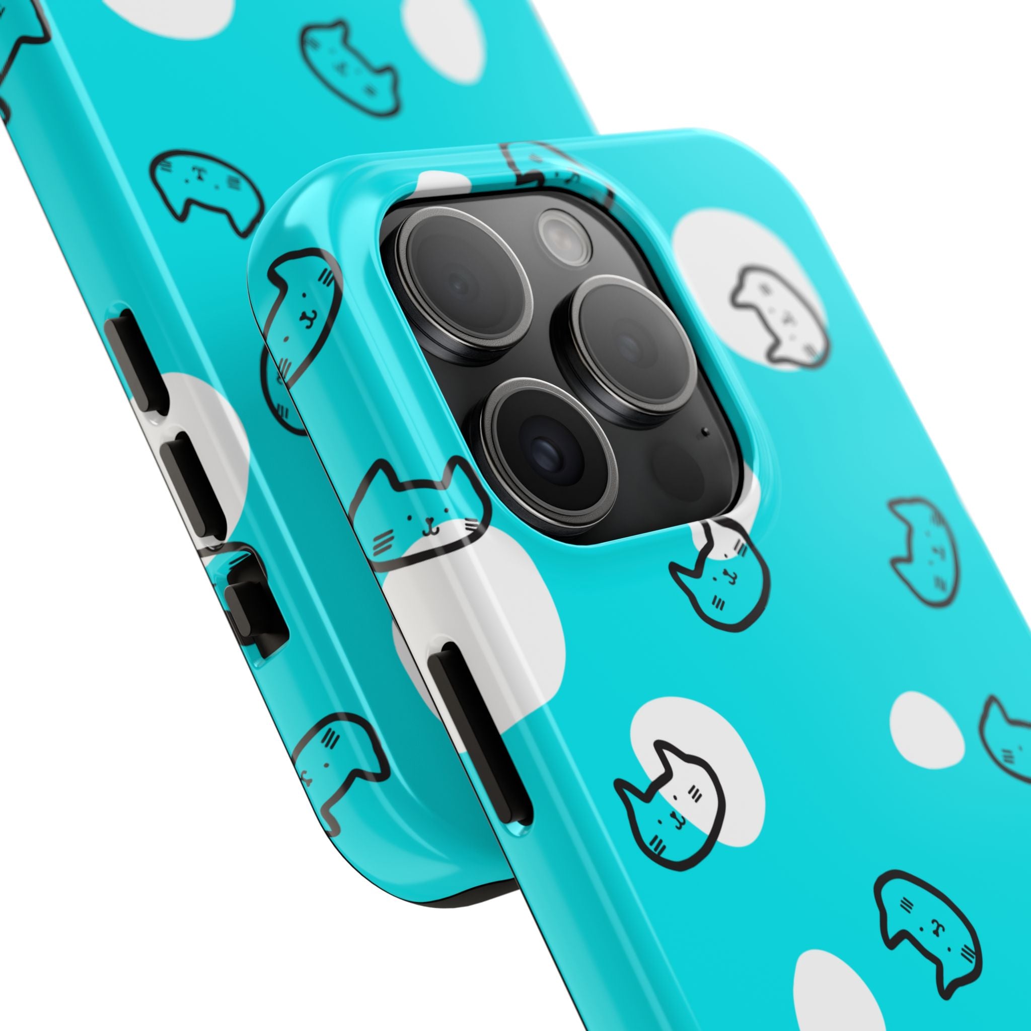 Cute Cat Pattern Cell Phone Case Tough Phone Cases