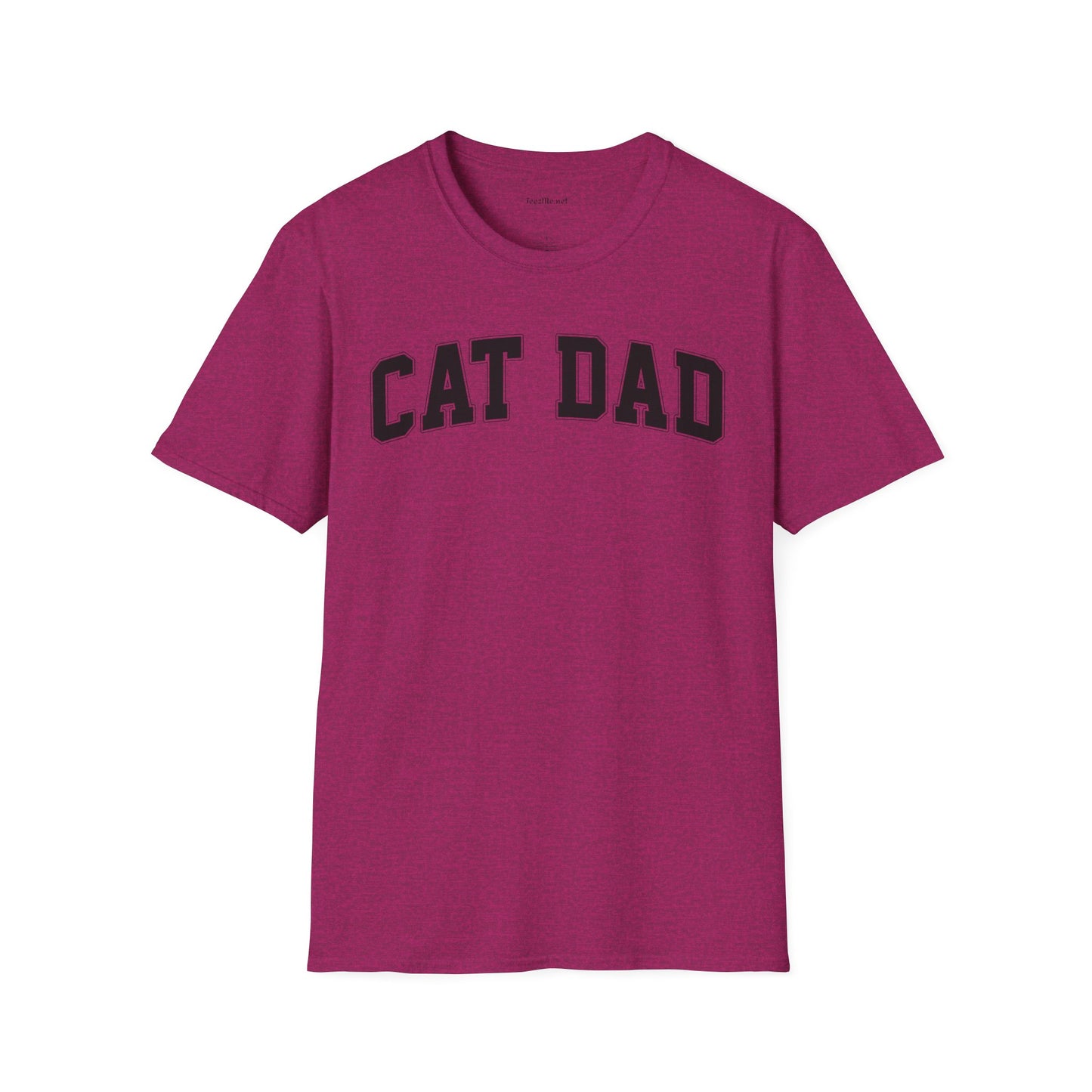 Cat Dad Unisex Softstyle T-Shirt 100% Cotton Graphic