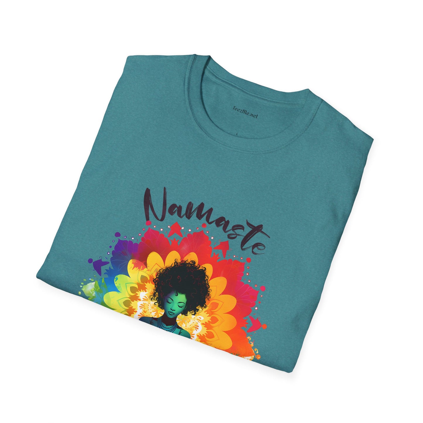 Namaste - Unisex Softstyle T-Shirt 100% Cotton Graphic