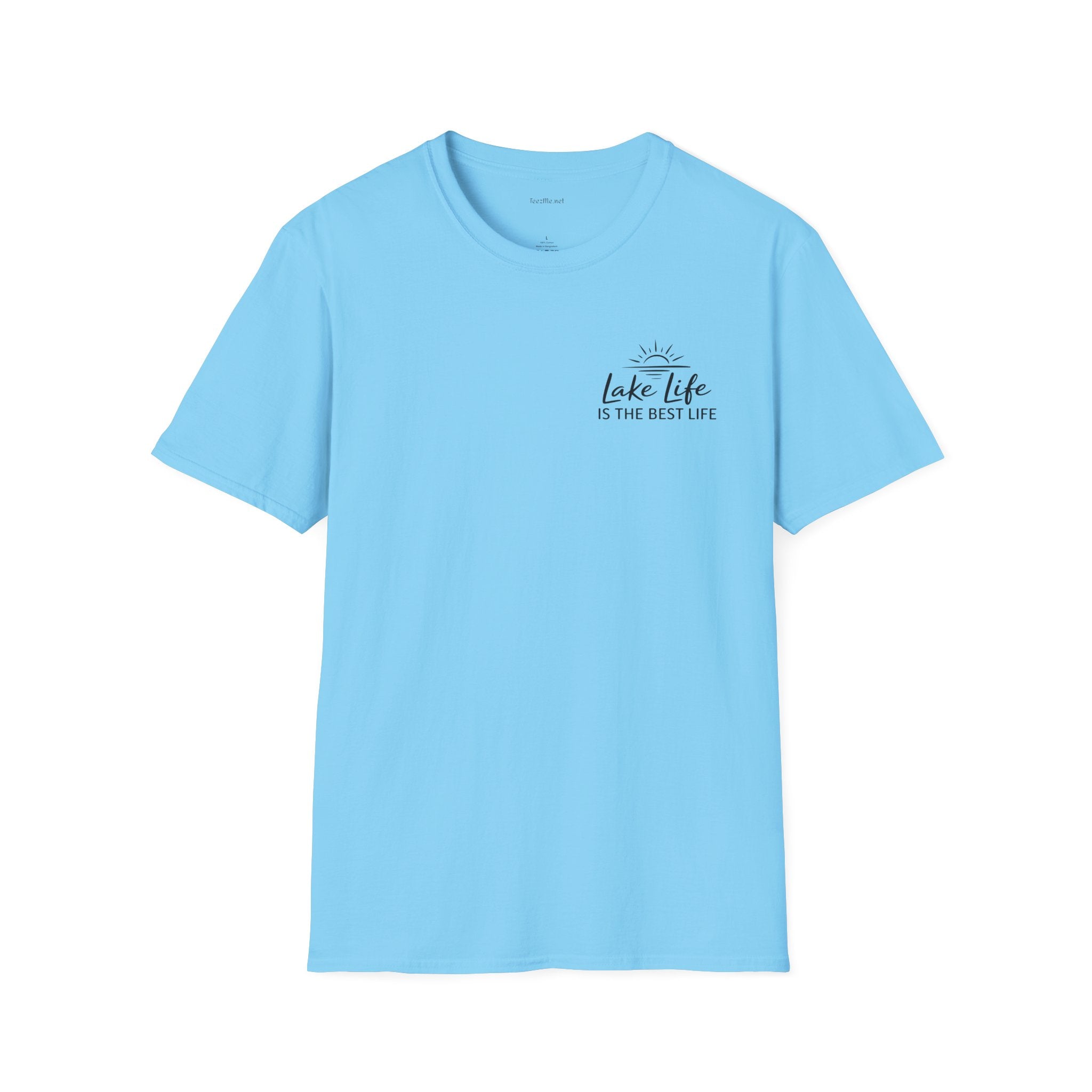 Lake Life Best Life  - Unisex Softstyle T-Shirt 100% Cotton Graphic