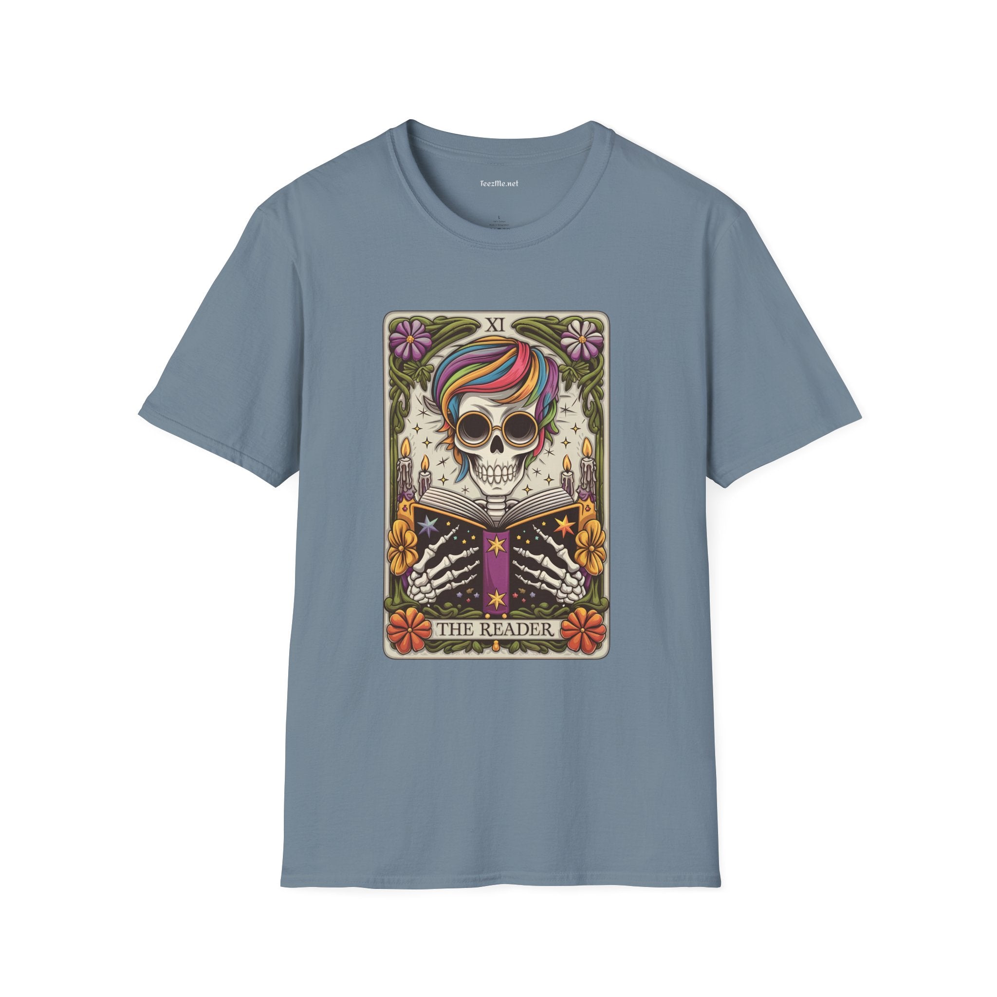 The Reader Unisex Softstyle T-Shirt 100% Cotton  #tarot