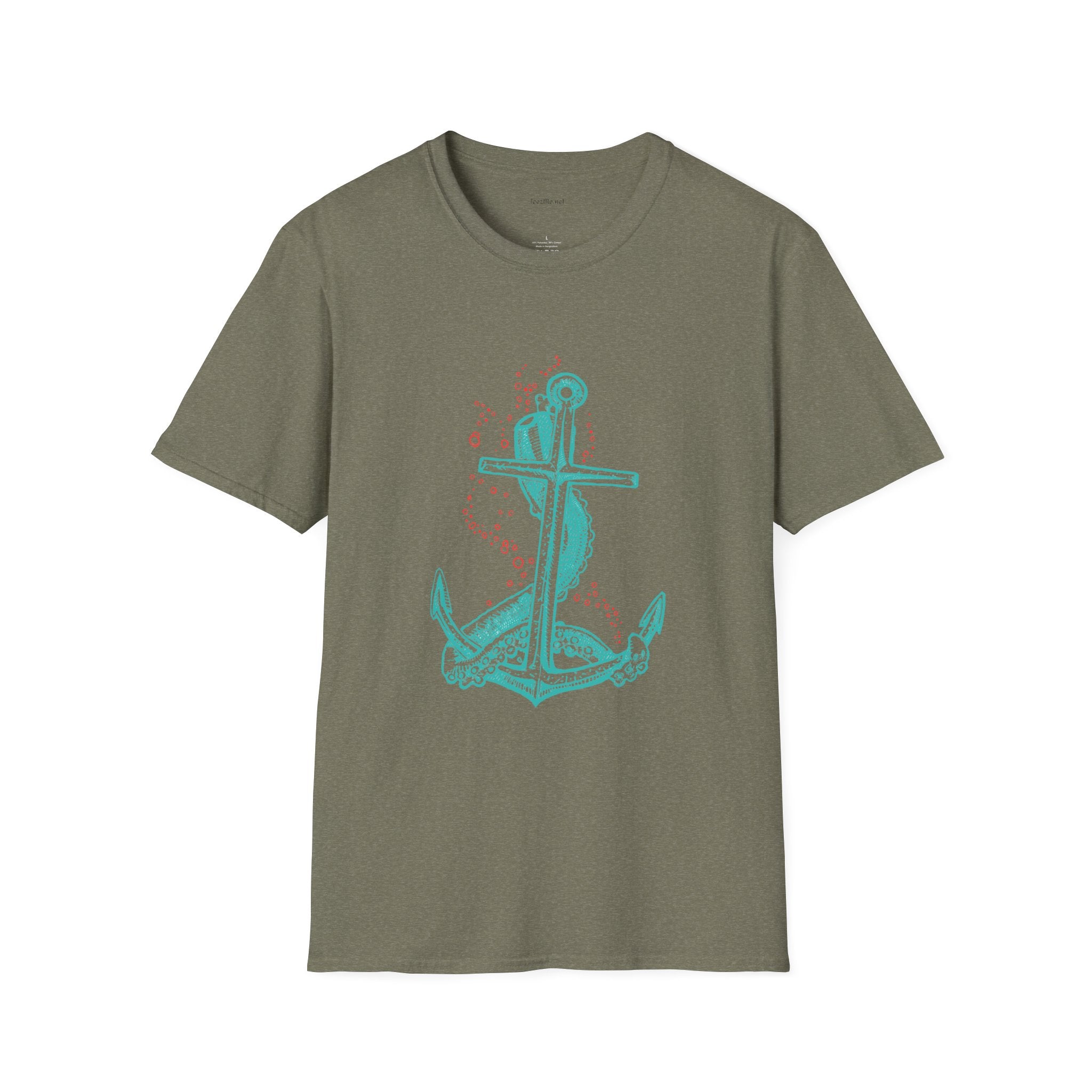 Anchor - Unisex Softstyle T-Shirt 100% Cotton Graphic