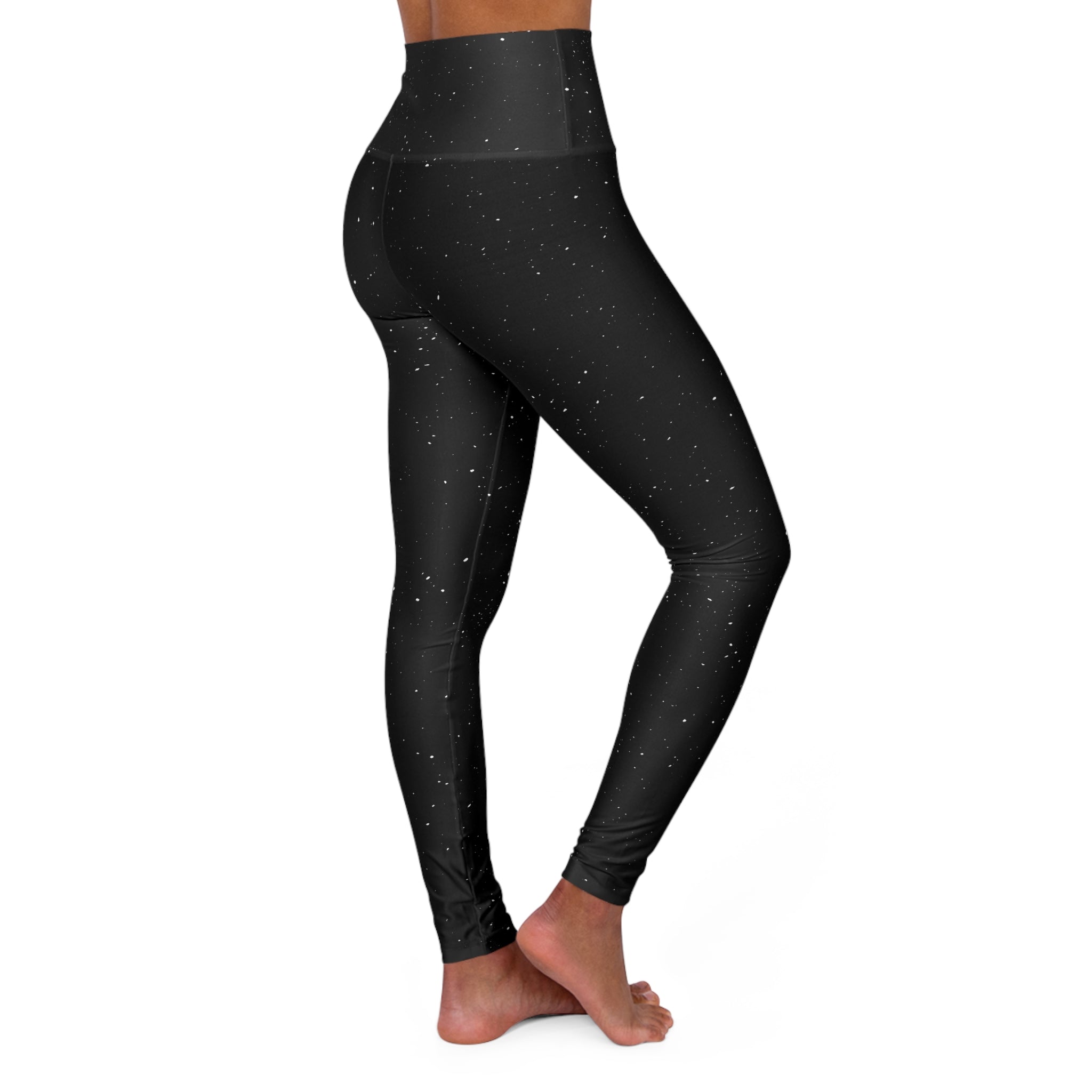 Galaxy Speckle High-Waist Yoga Leggings