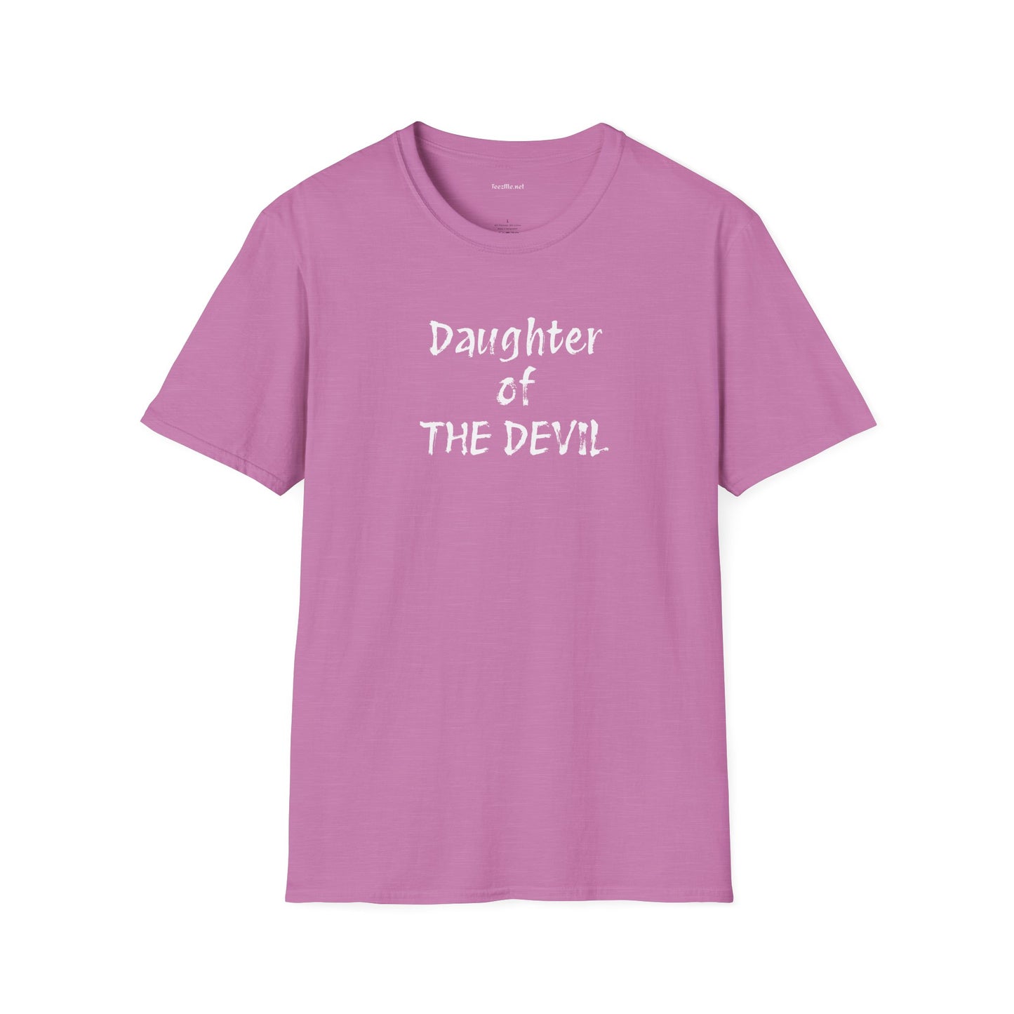 Daughter of THE DEVIL - Unisex Softstyle T-Shirt 100% Cotton Graphic