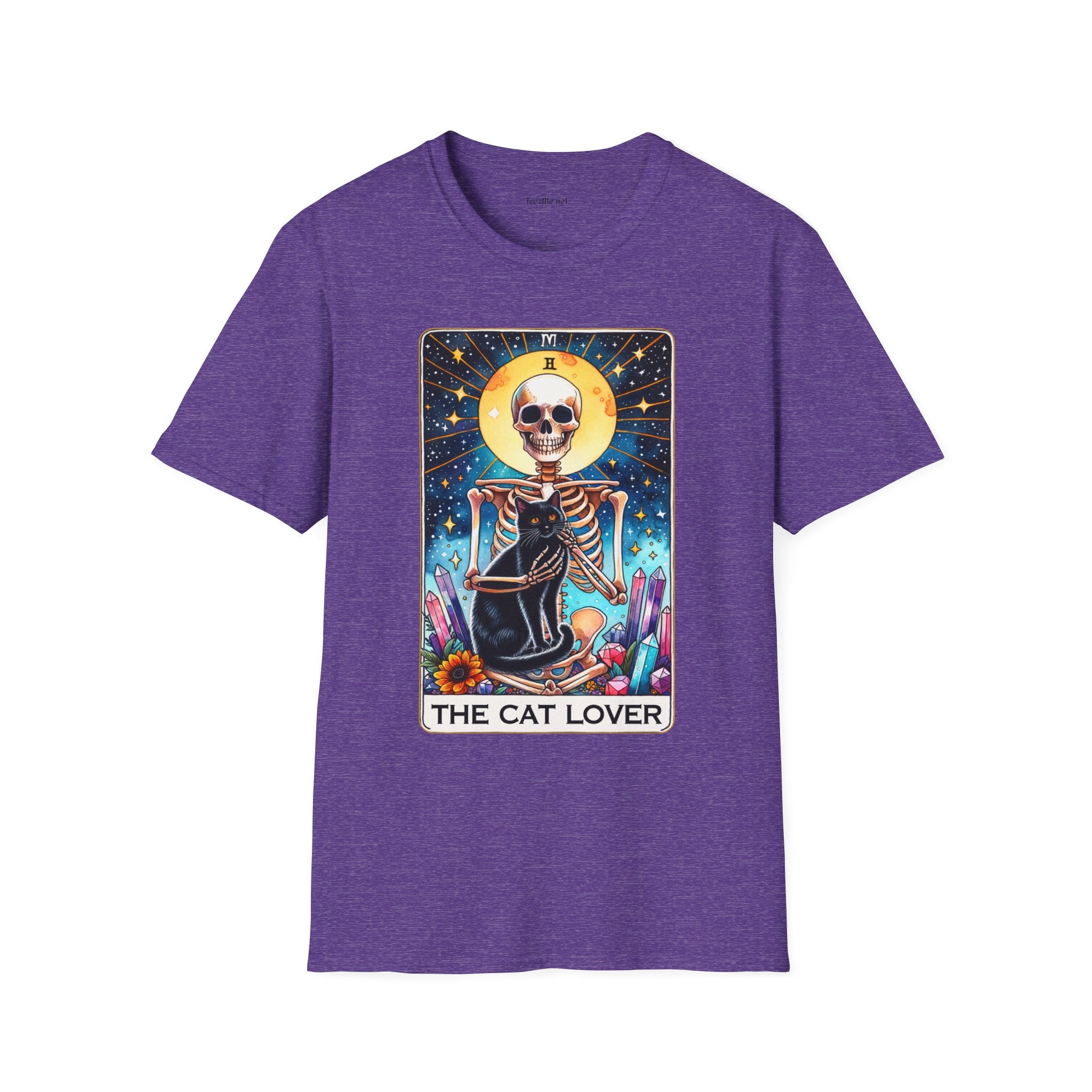 The Cat Lover Tarot Unisex Softstyle T-Shirt 100% Cotton Graphic