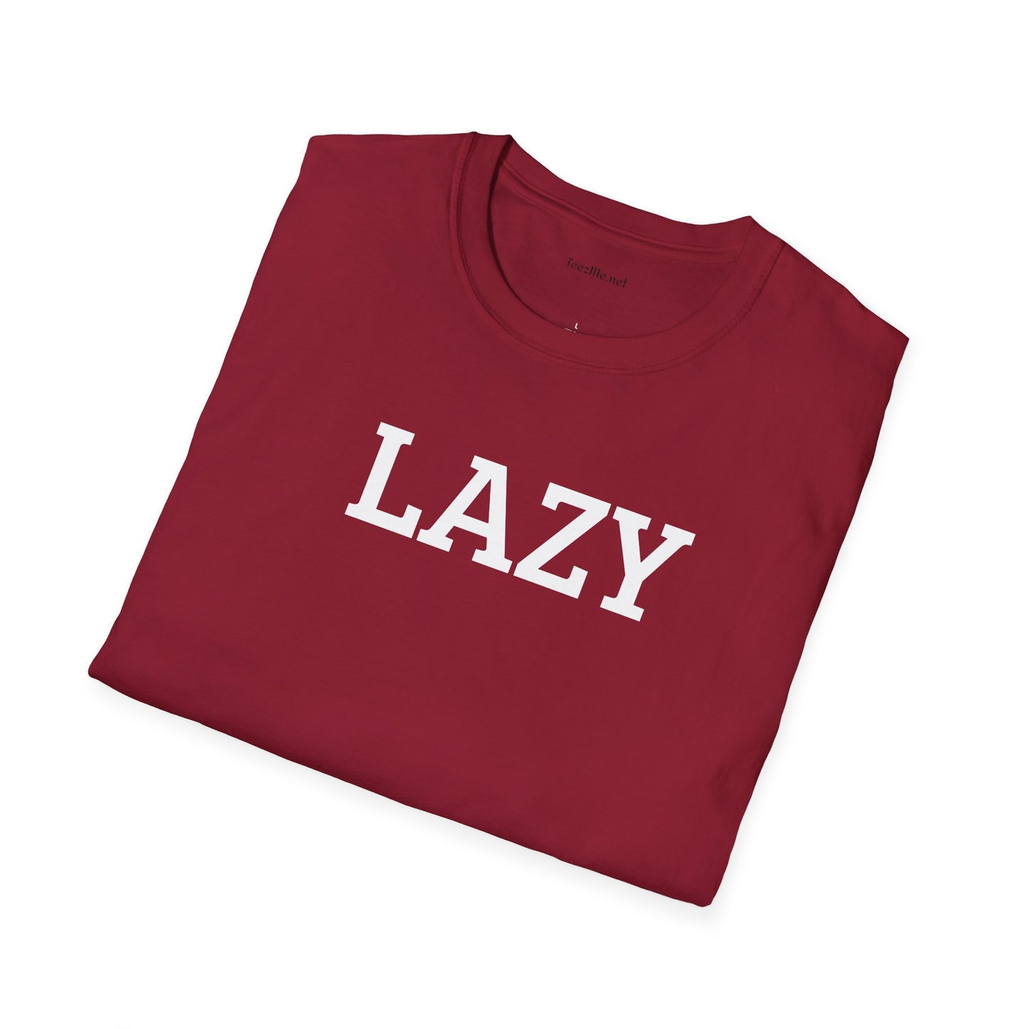 LAZY - Unisex Softstyle T-Shirt 100% Cotton Graphic