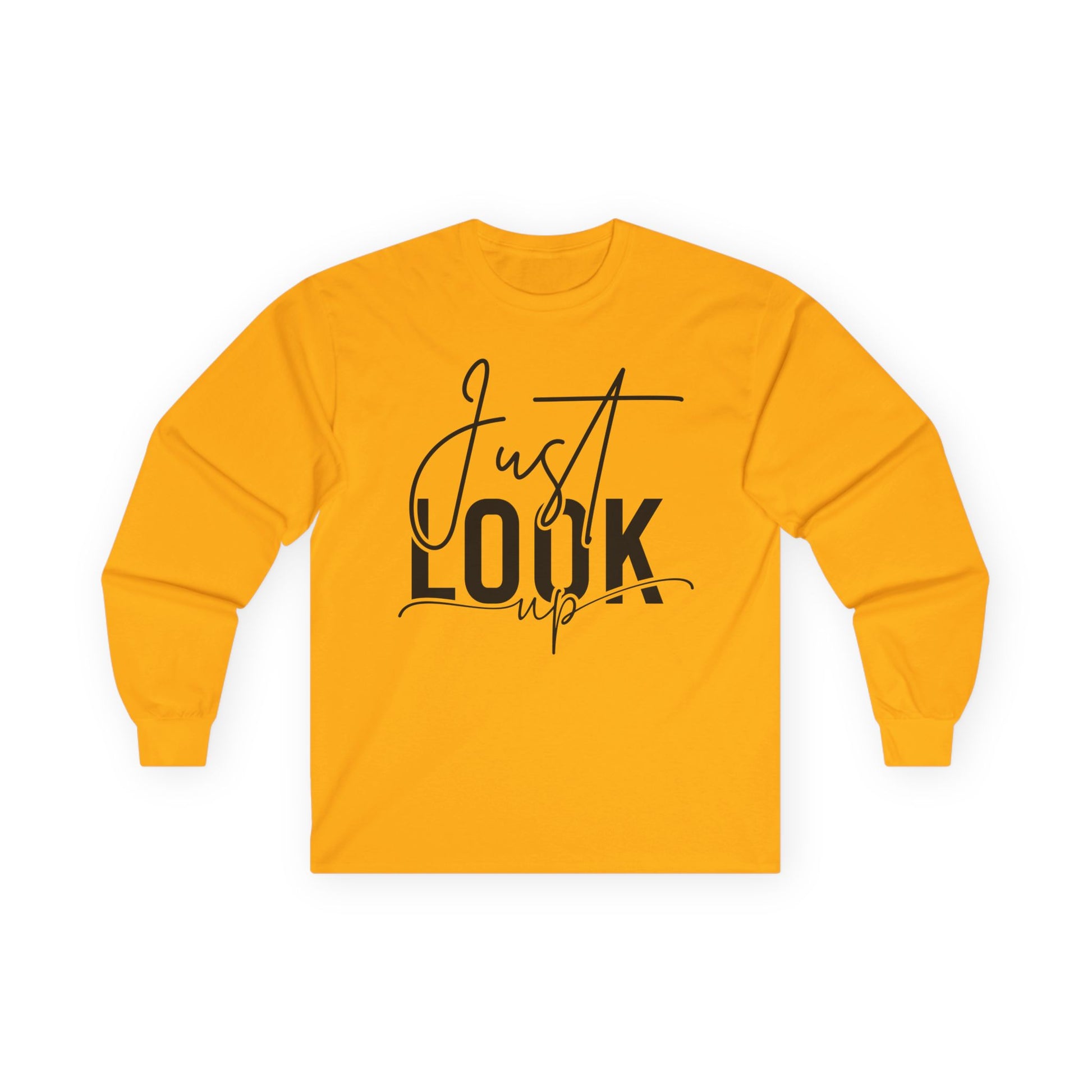Just Look Up Ultra Cotton Long Sleeve Tee
