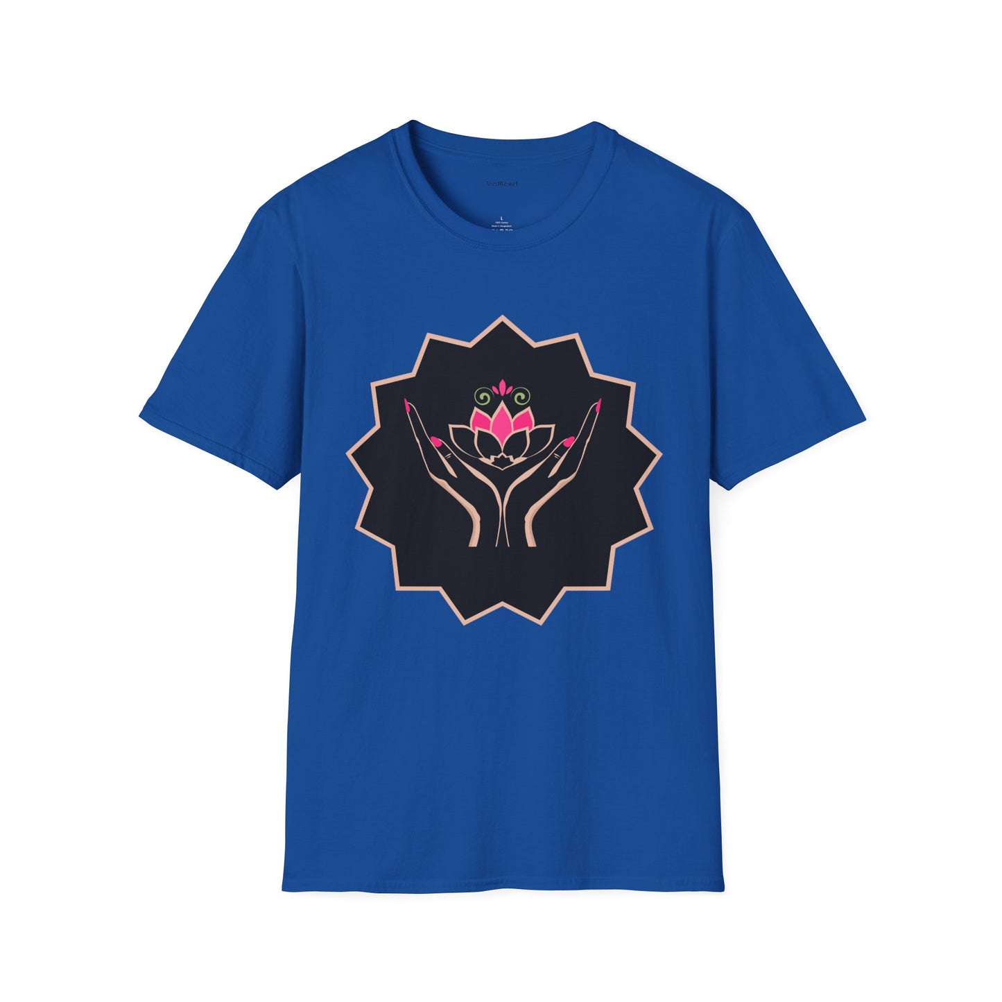 Pink Lotus - Unisex Softstyle T-Shirt 100% Cotton Graphic