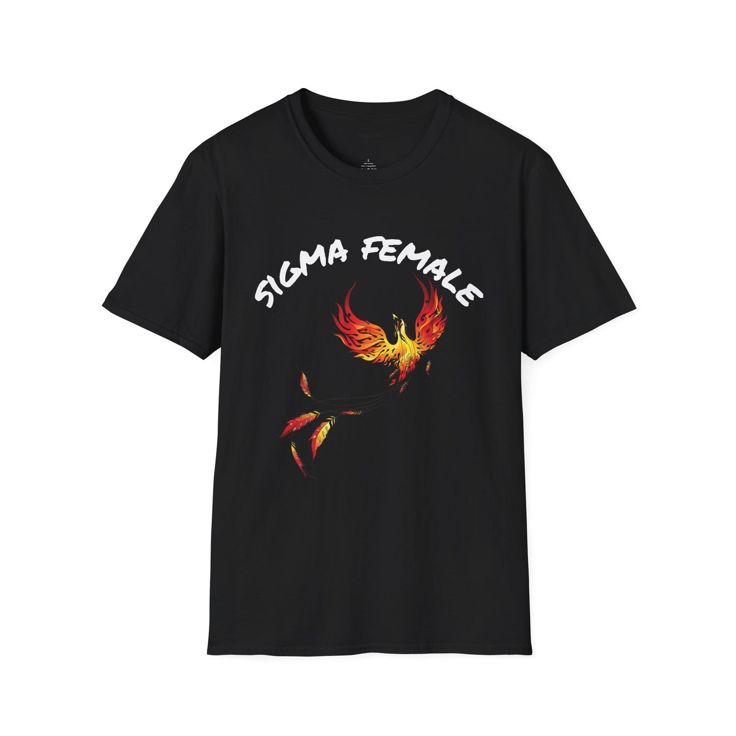 Sigma Female - Unisex Softstyle T-Shirt 100% Cotton Graphic