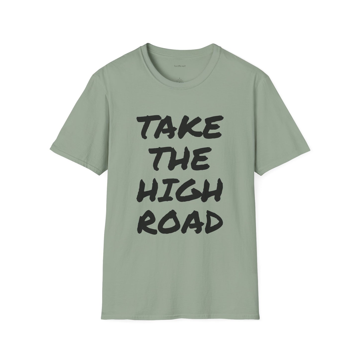 Take the High Road - Unisex Softstyle T-Shirt 100% Cotton Graphic