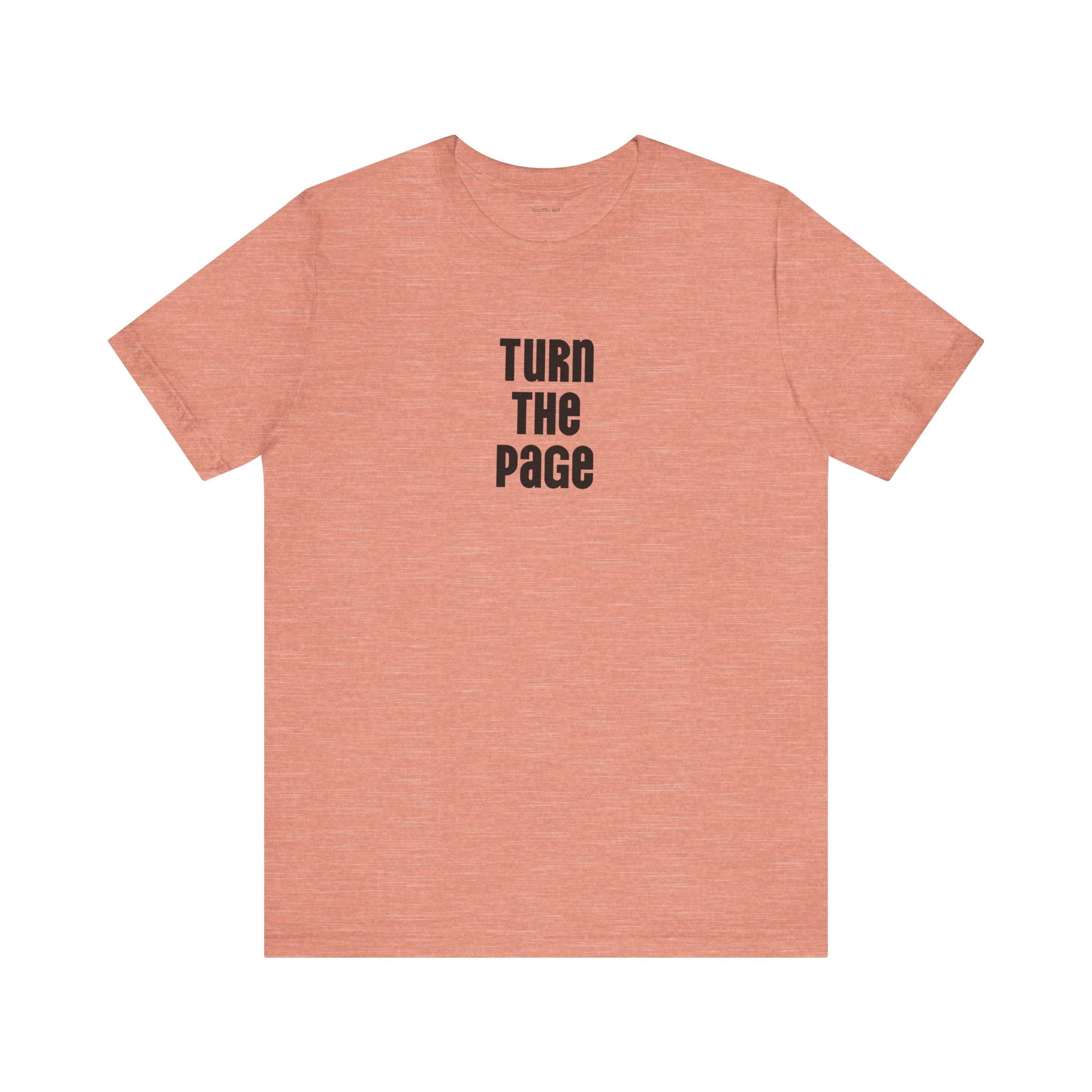 Turn the Page - Unisex Jersey Short Sleeve Tee