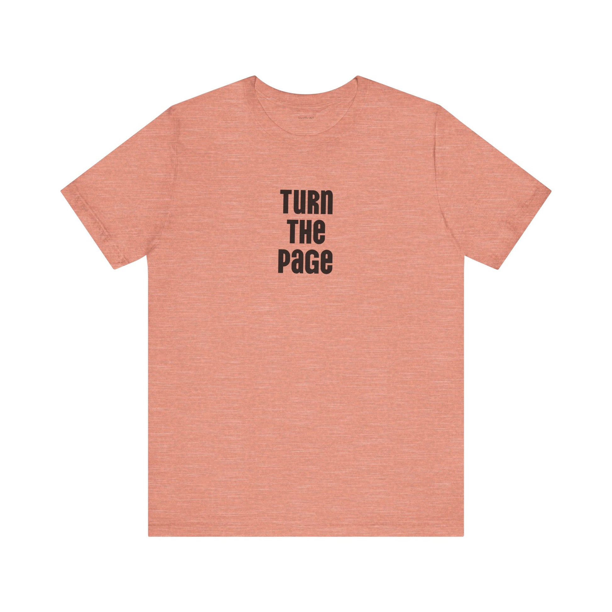 Turn the Page - Unisex Jersey Short Sleeve Tee