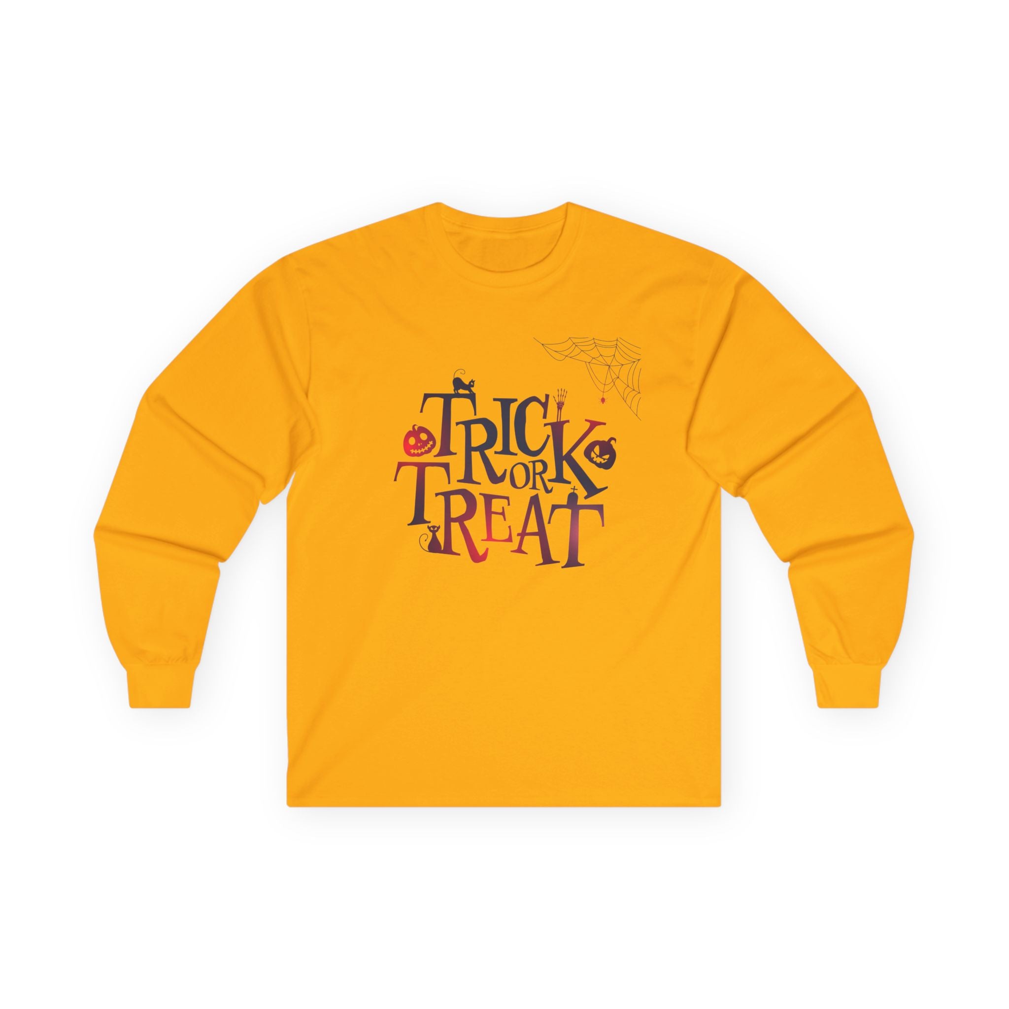 Trick or Treat - Unisex Ultra Cotton Long Sleeve Tee #halloween