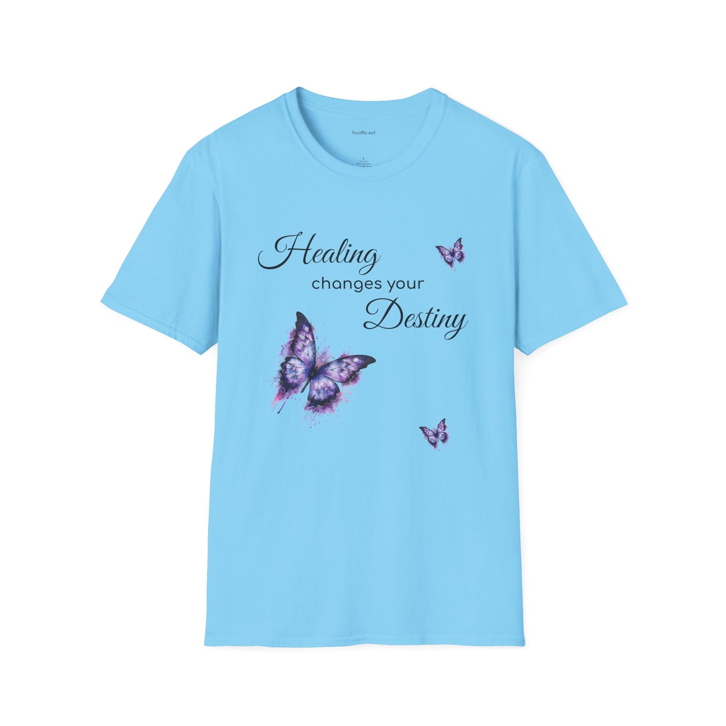 Healing changes your Destiny Unisex Softstyle T-Shirt 100% Cotton Graphic