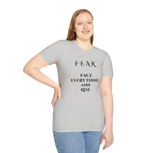 F E A R - Unisex Softstyle T-Shirt 100% Cotton Graphic