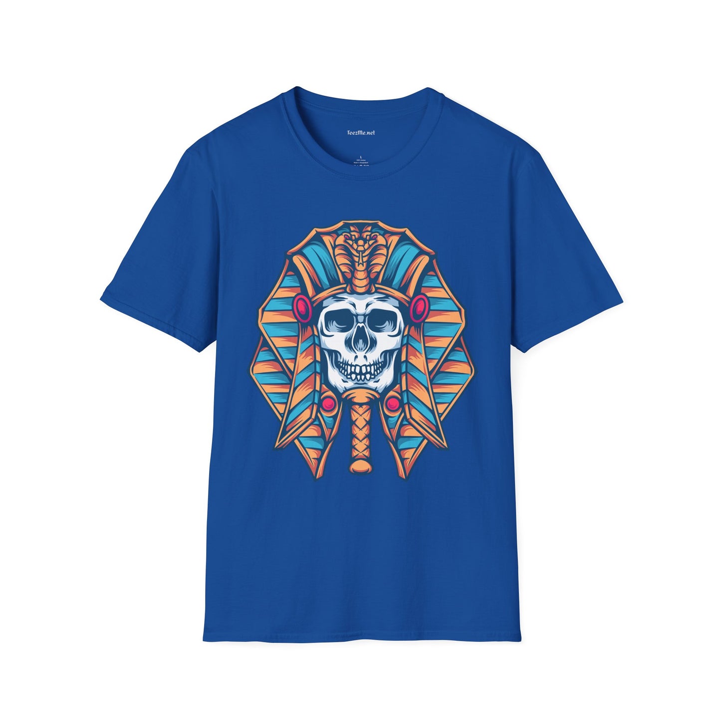 Egyptian Skull Unisex Softstyle T-Shirt 100% Cotton