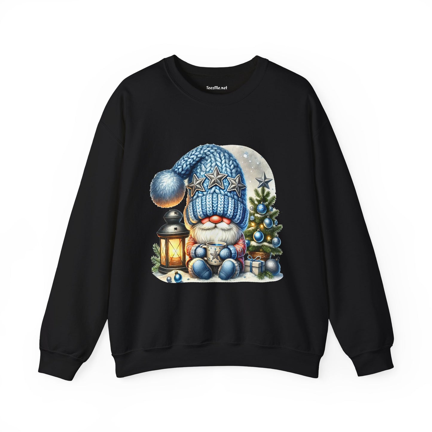 Cozy Christmas Gnome Unisex Heavy Blend™ Crewneck Sweatshirt