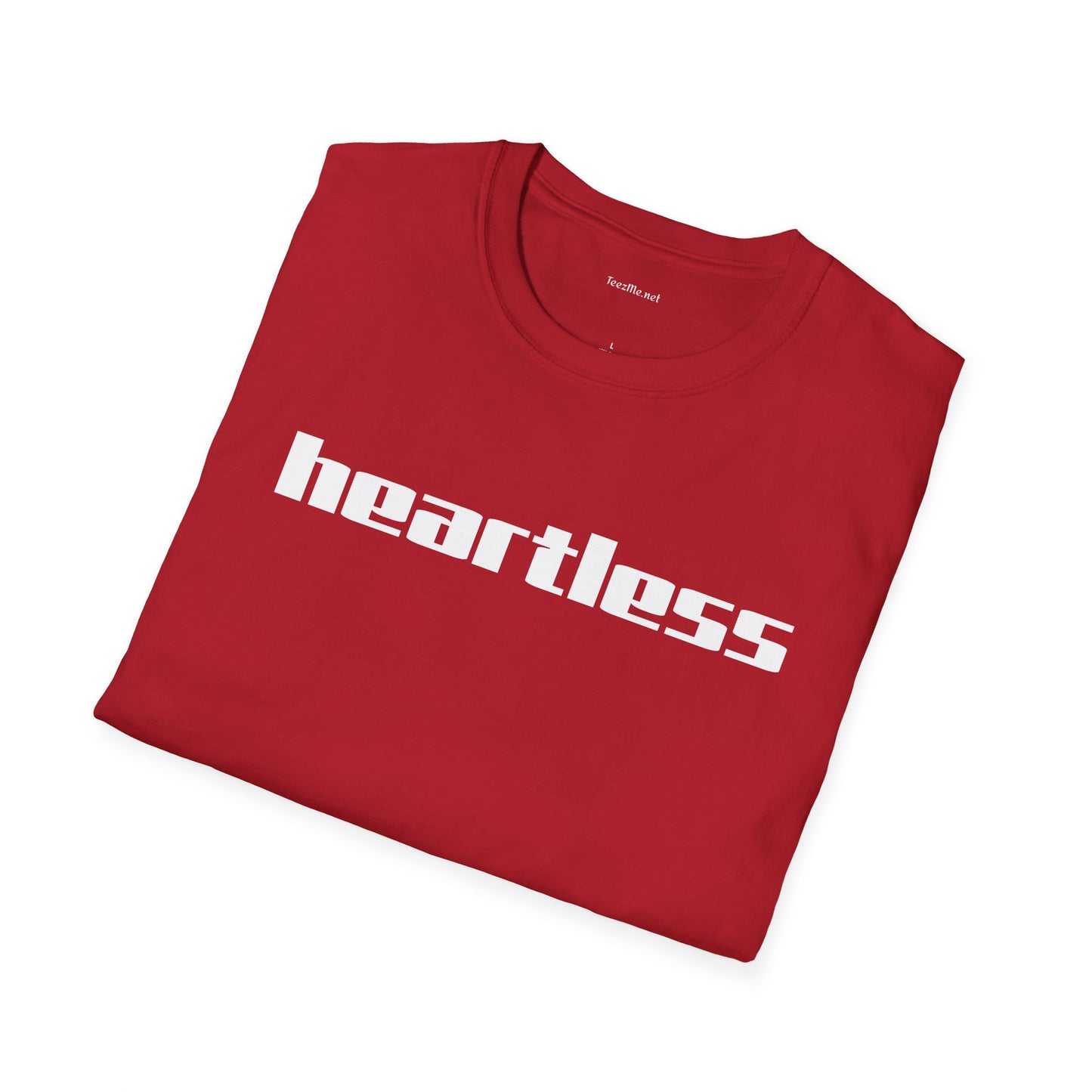 Heartless - Unisex Softstyle T-Shirt 100% Cotton Graphic